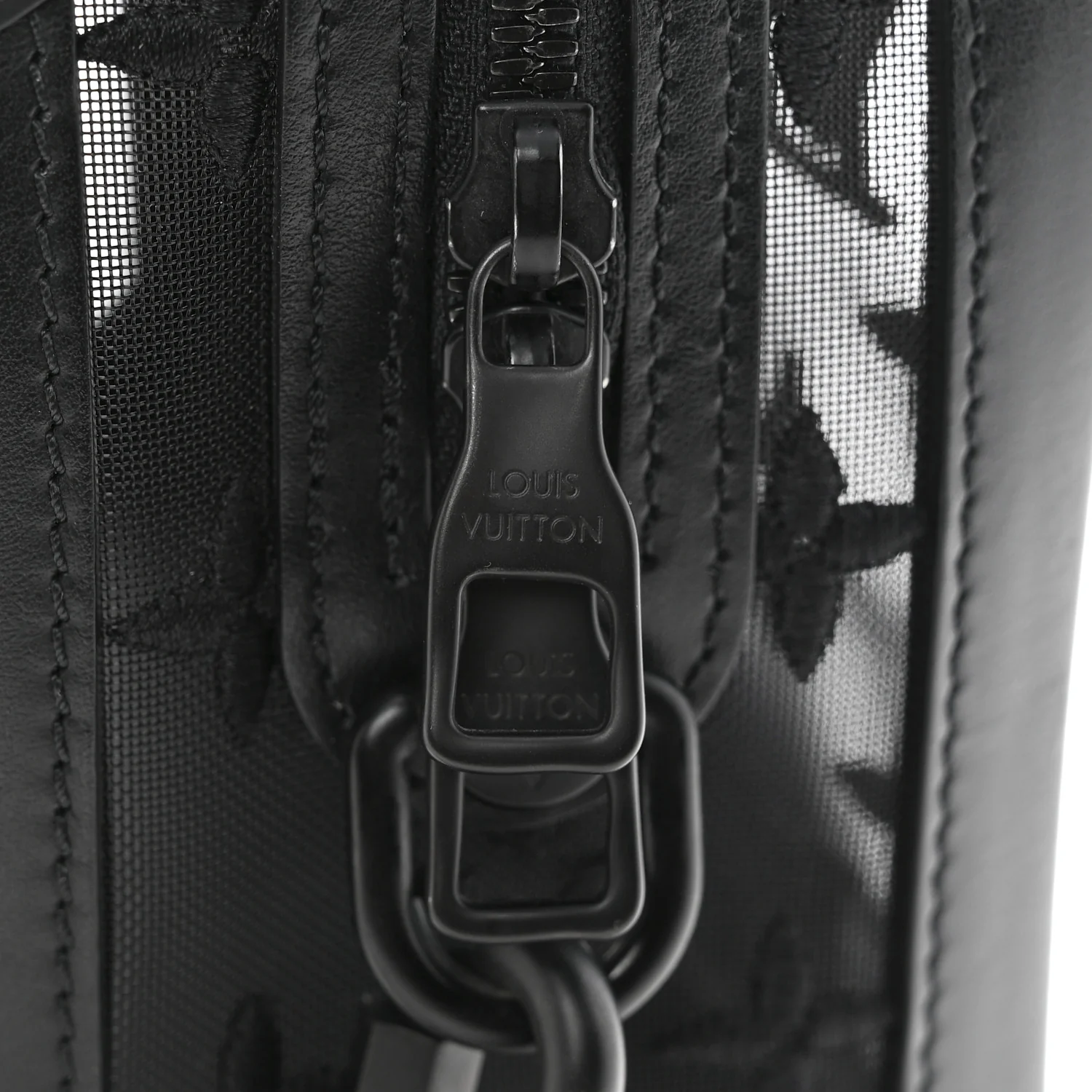 Monogram See Through Soft Trunk Black - Image 12