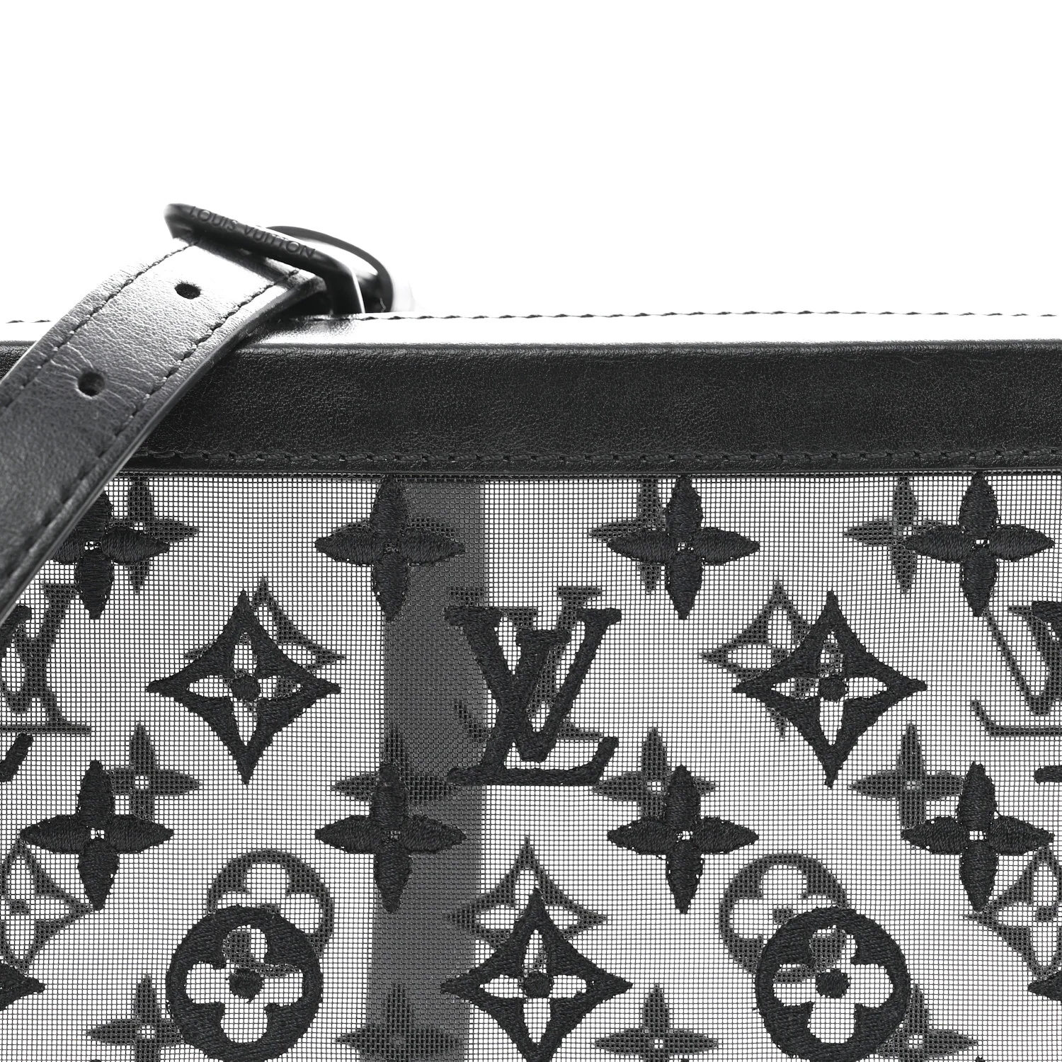 Monogram See Through Soft Trunk Black - Image 8