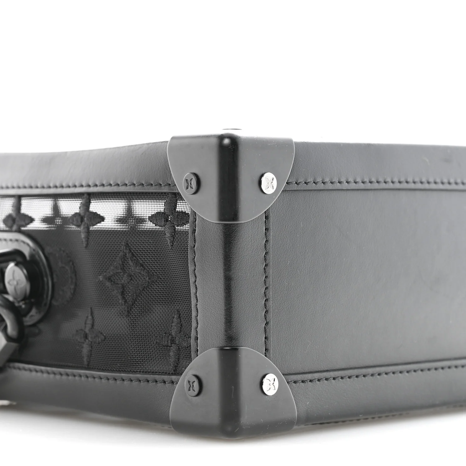 Monogram See Through Soft Trunk Black - Image 9