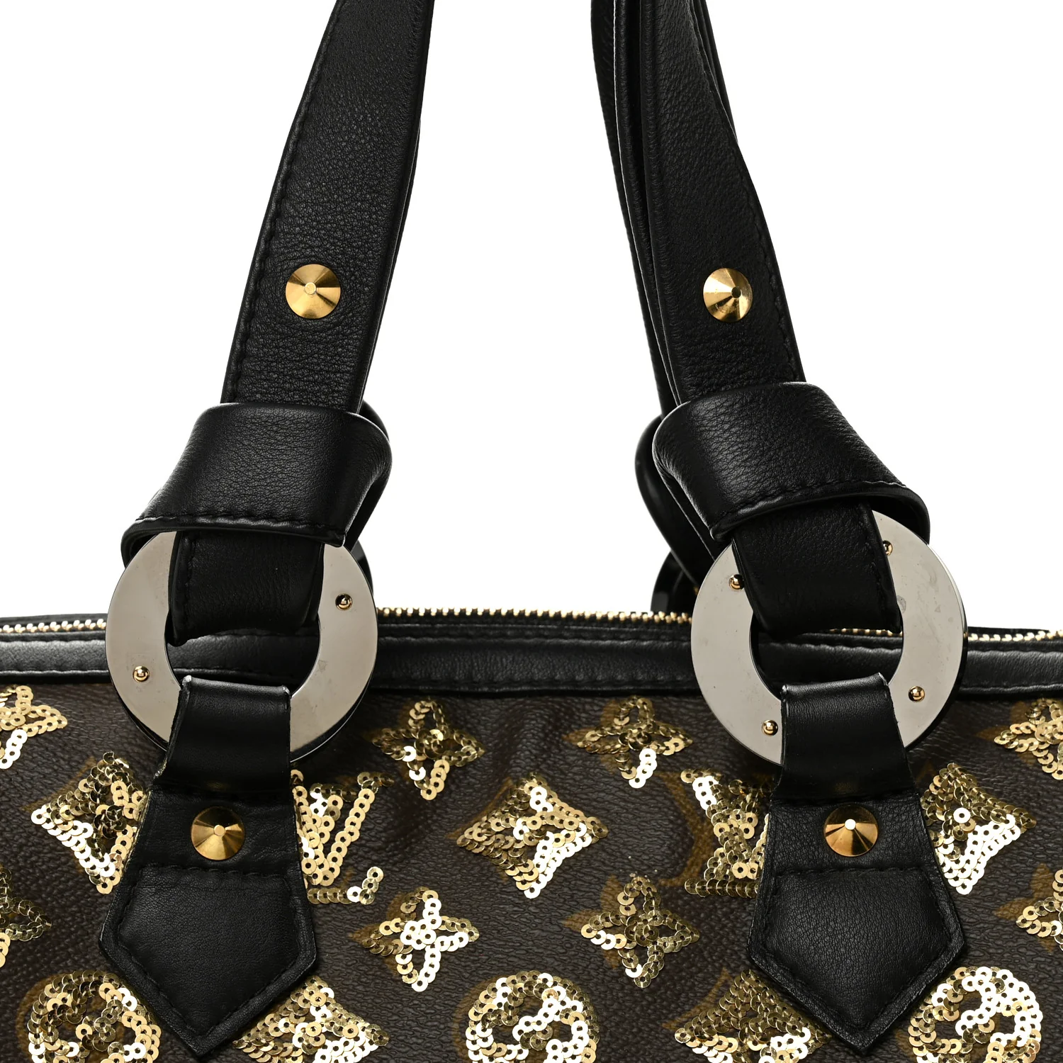Monogram Sequins Eclipse Speedy 28 Gold - Image 7