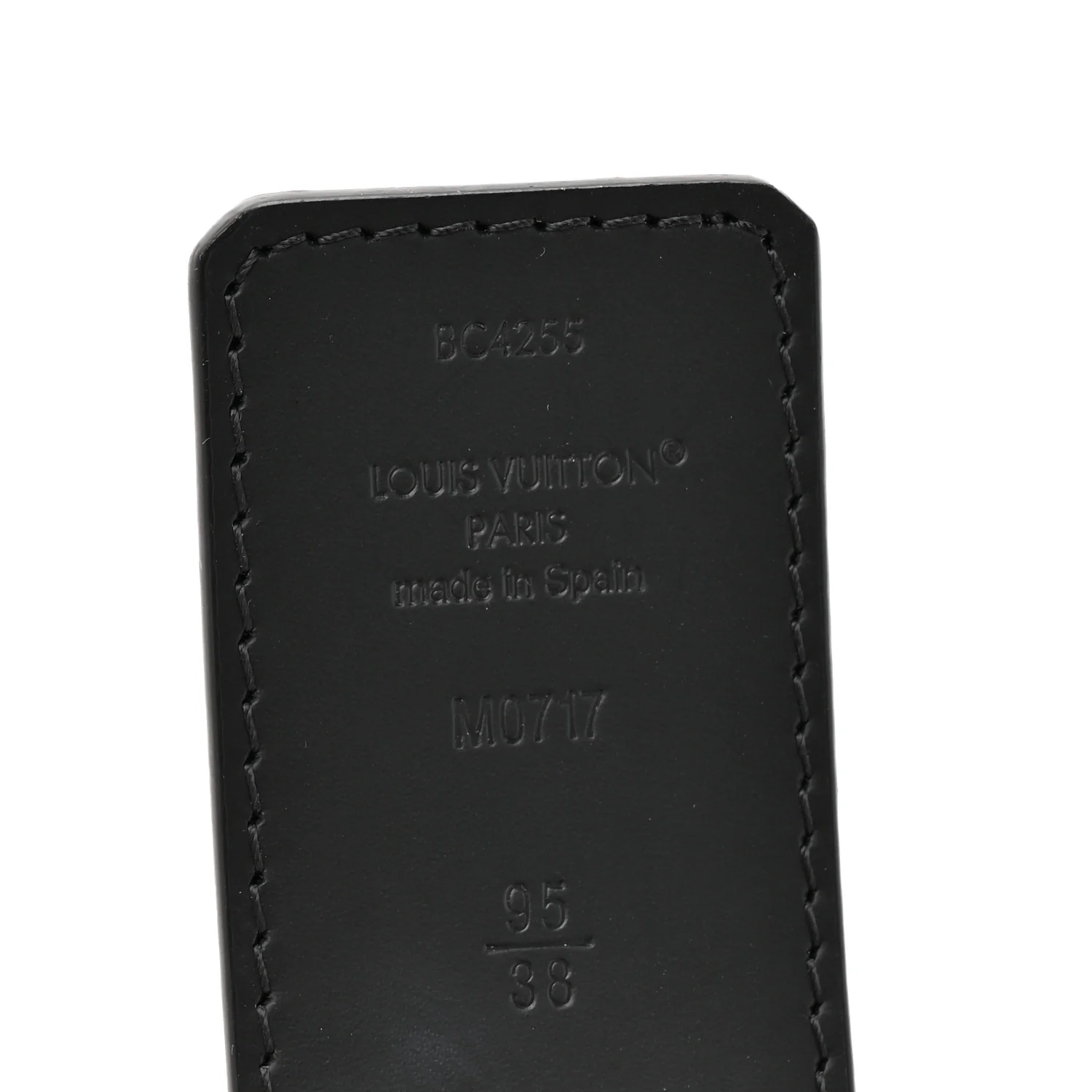 Monogram Shadow 40mm LV Shadow Reversible Belt Black - Image 4