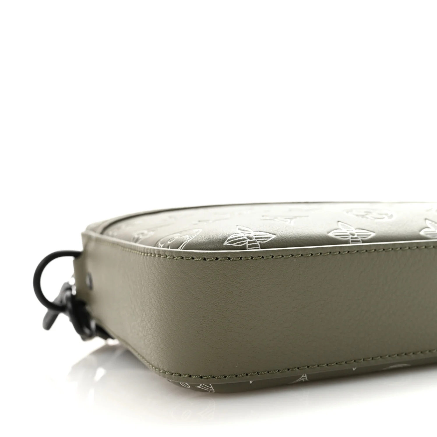 Monogram Shadow G65 Trio Messenger Olive Green - Image 9