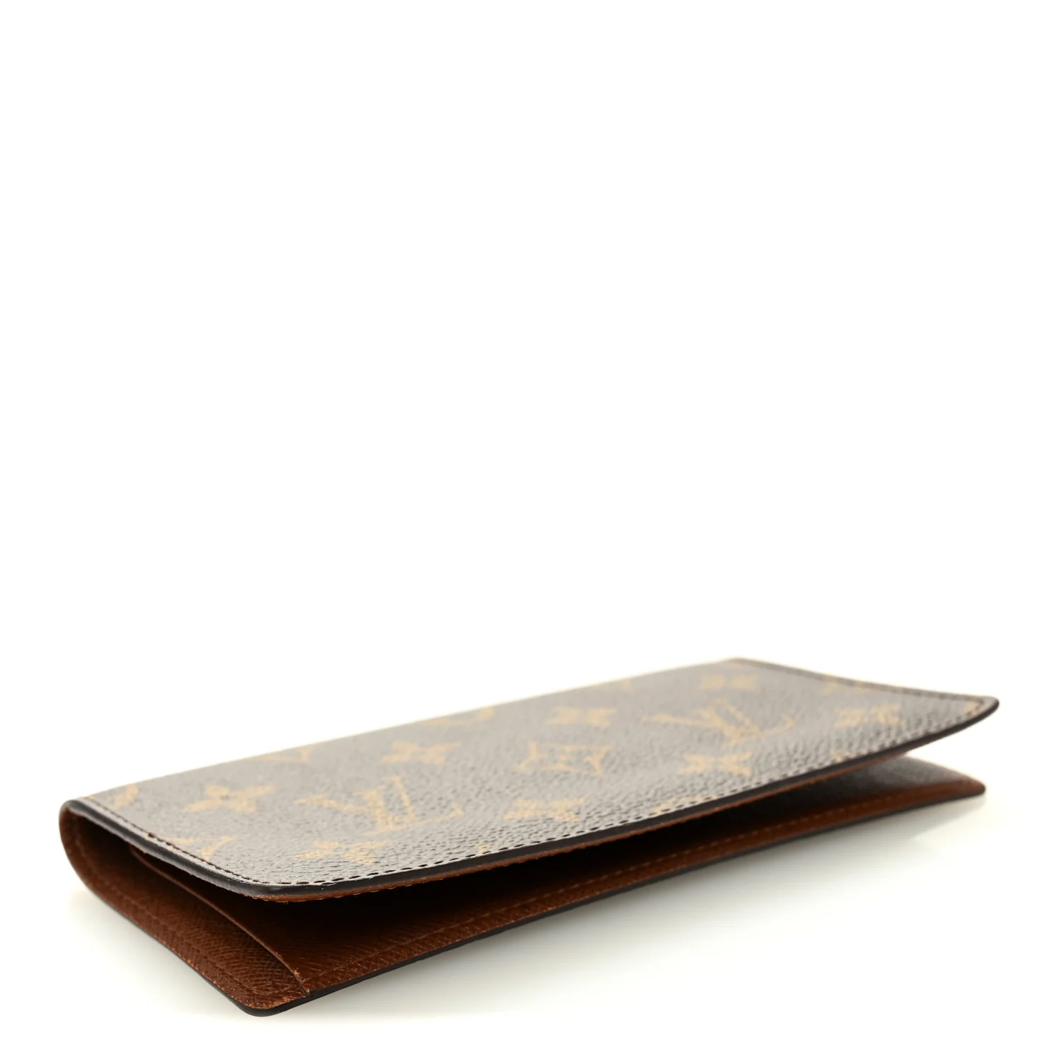 Monogram Simple Checkbook Holder Wallet Cover - Image 4