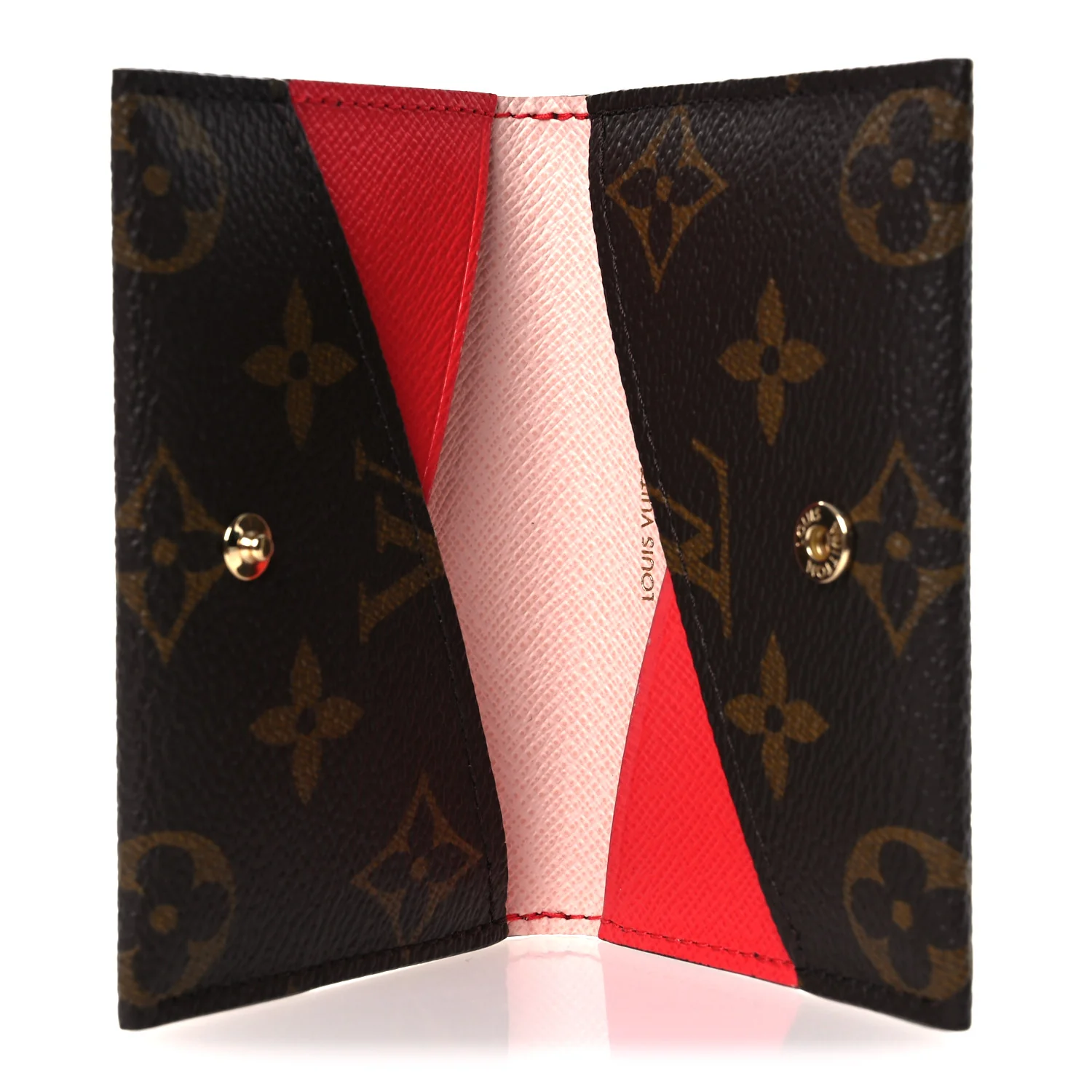 Monogram Slim Card Holder Rose Opale - Image 5