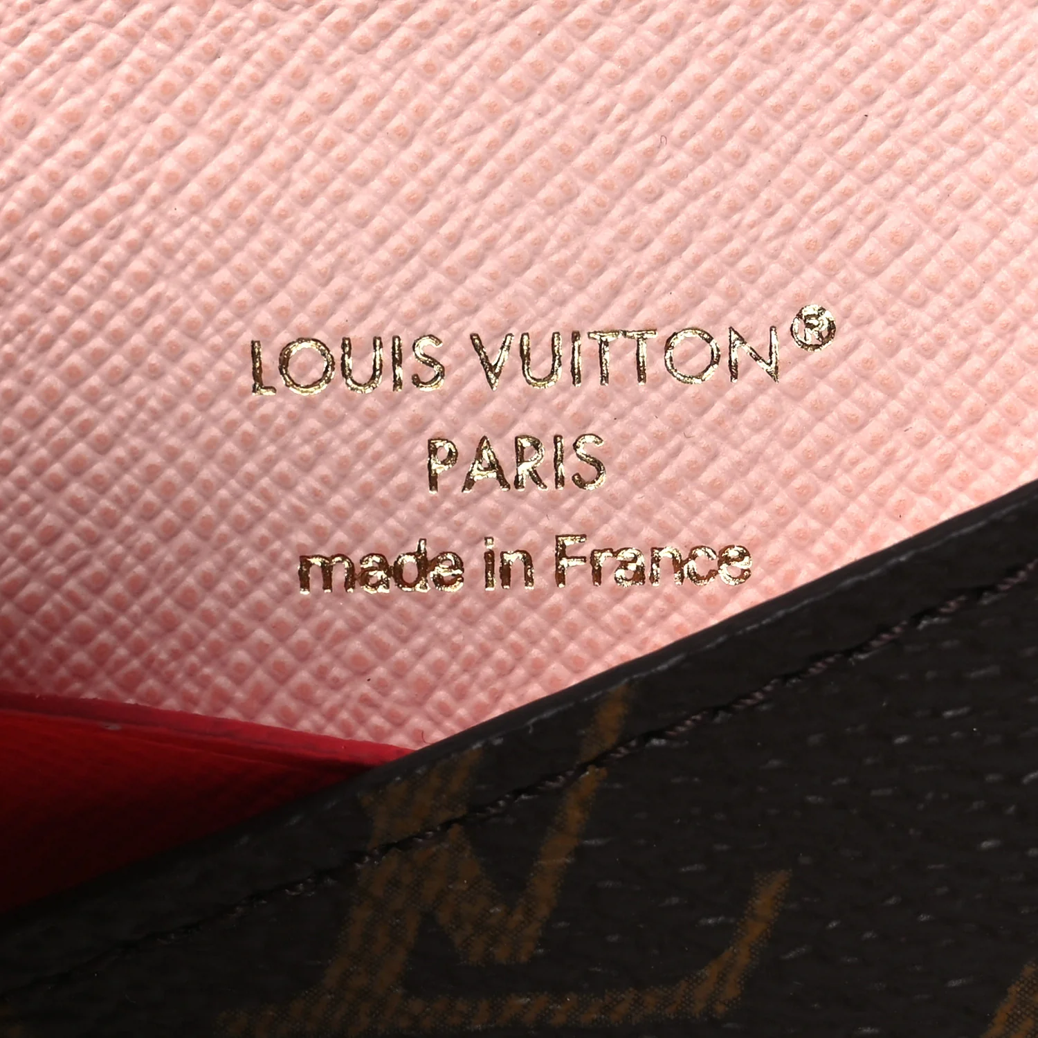 Monogram Slim Card Holder Rose Opale - Image 6