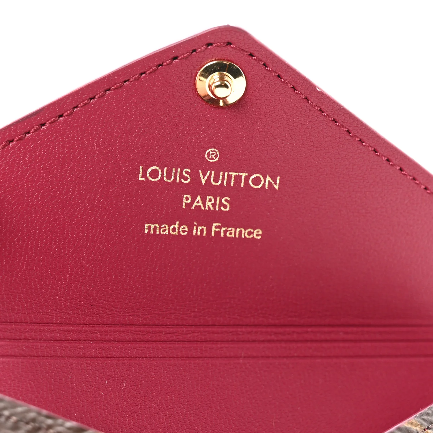Monogram Small Kirigami Pochette Insert Fuchsia - Image 6