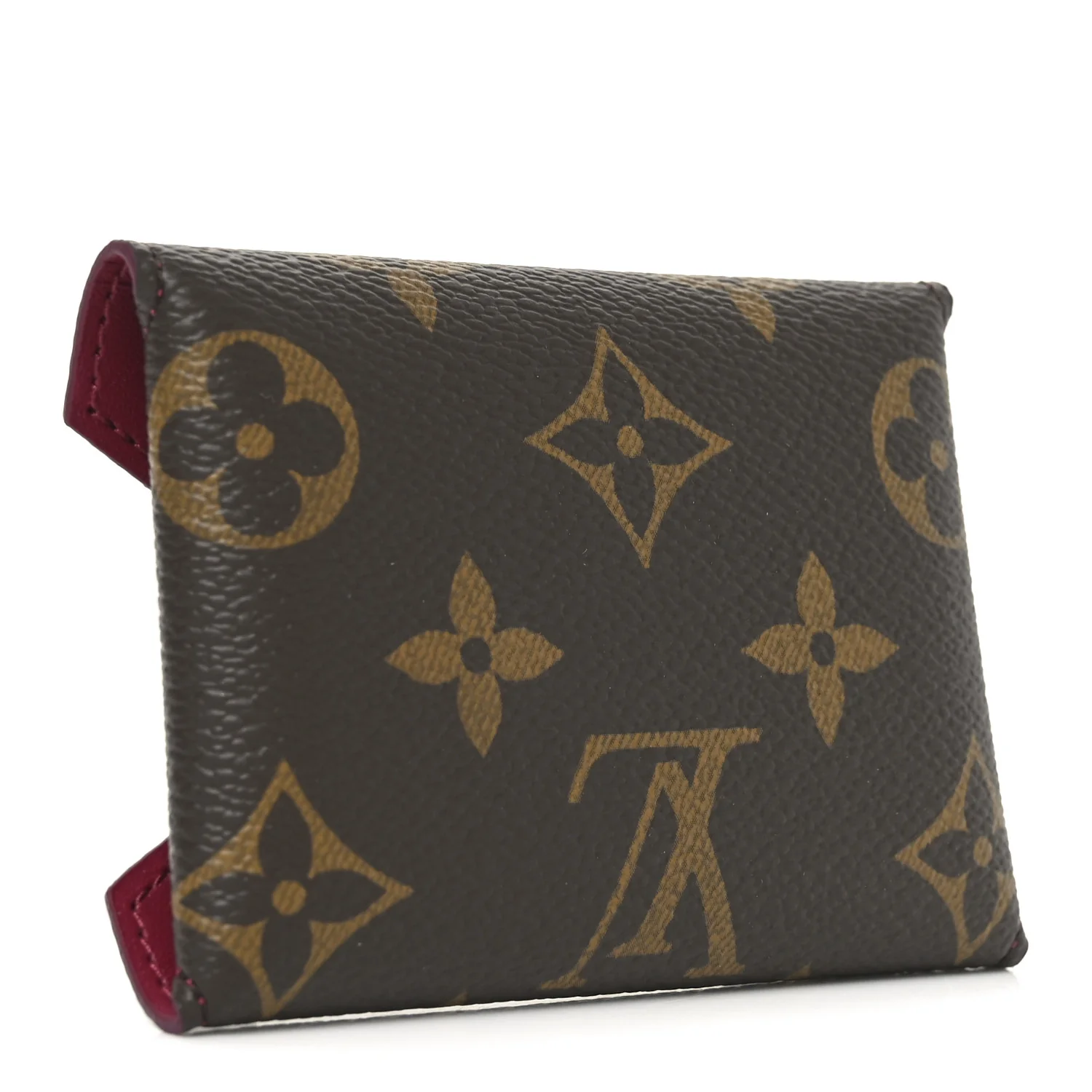 Monogram Small Kirigami Pochette Insert Fuchsia - Image 3