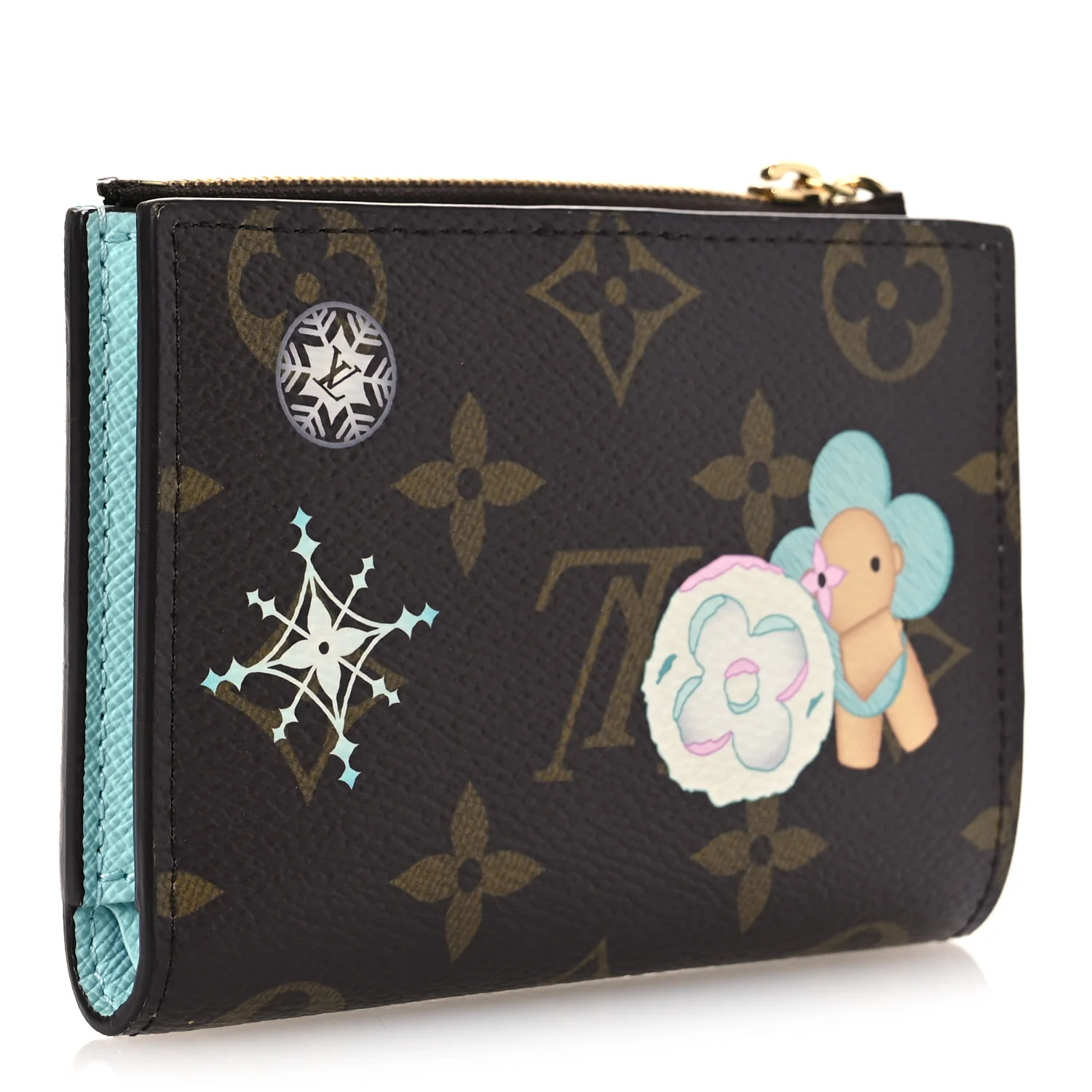 Monogram Snow Show Lisa Wallet Azur Frost - Image 3