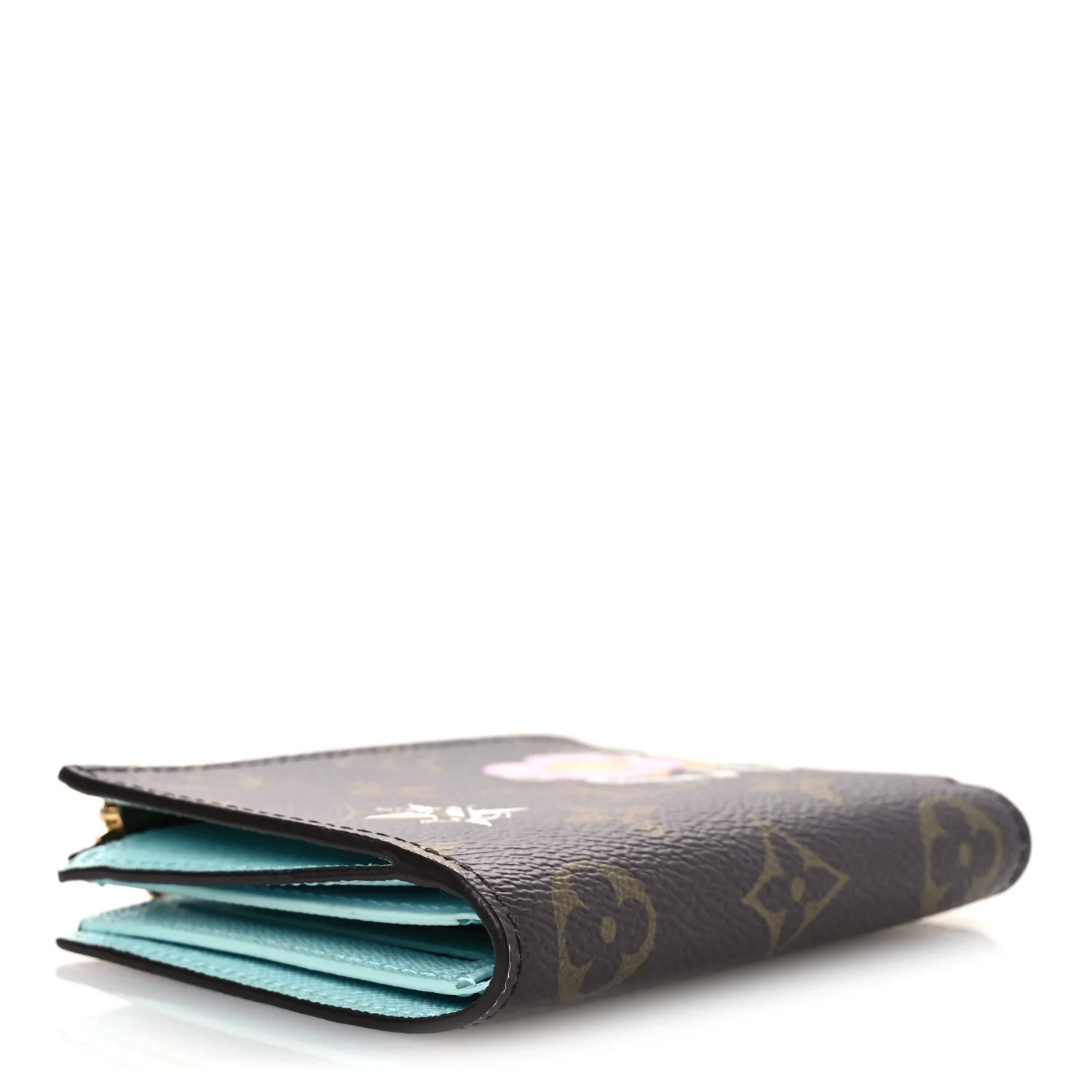 Monogram Snow Show Lisa Wallet Azur Frost - Image 4