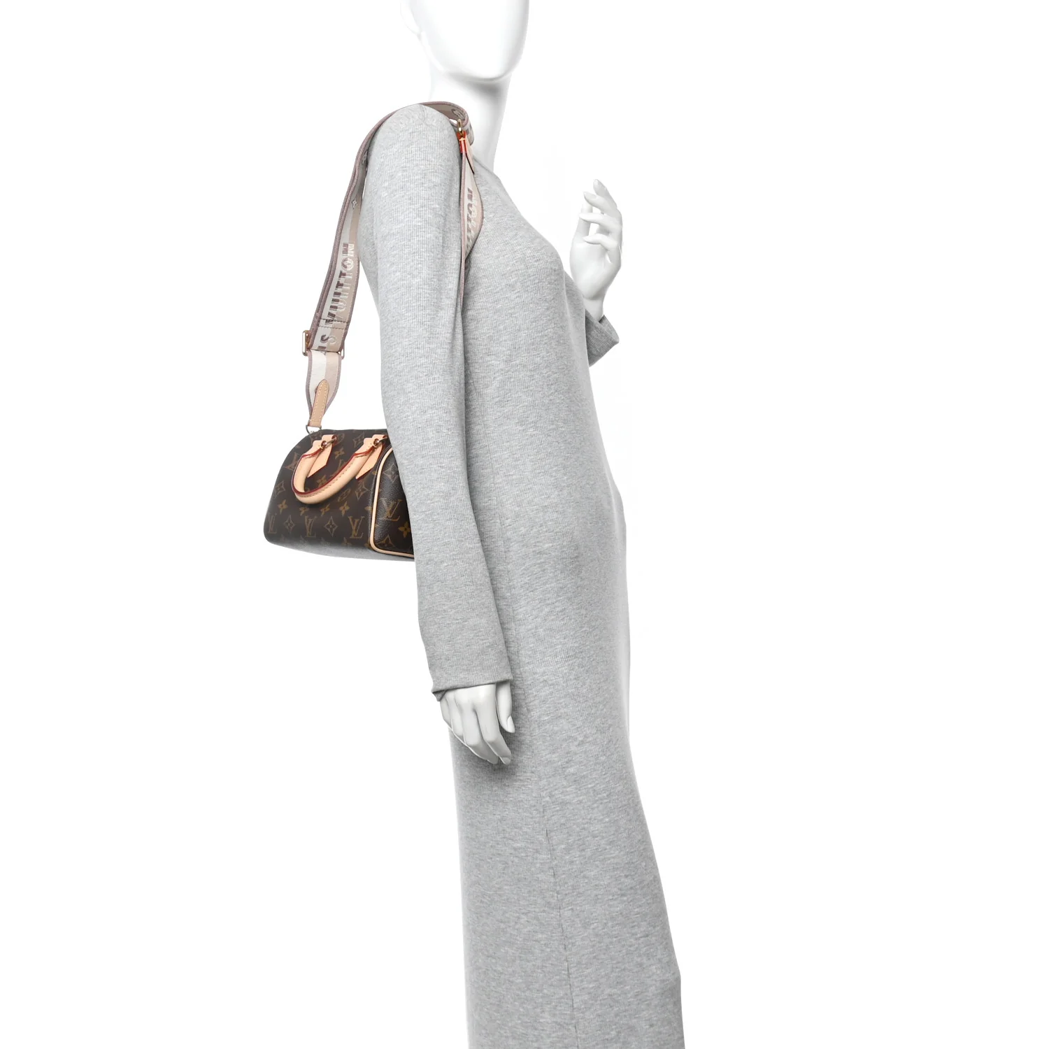 Monogram Speedy Bandouliere 20 Beige - Image 2