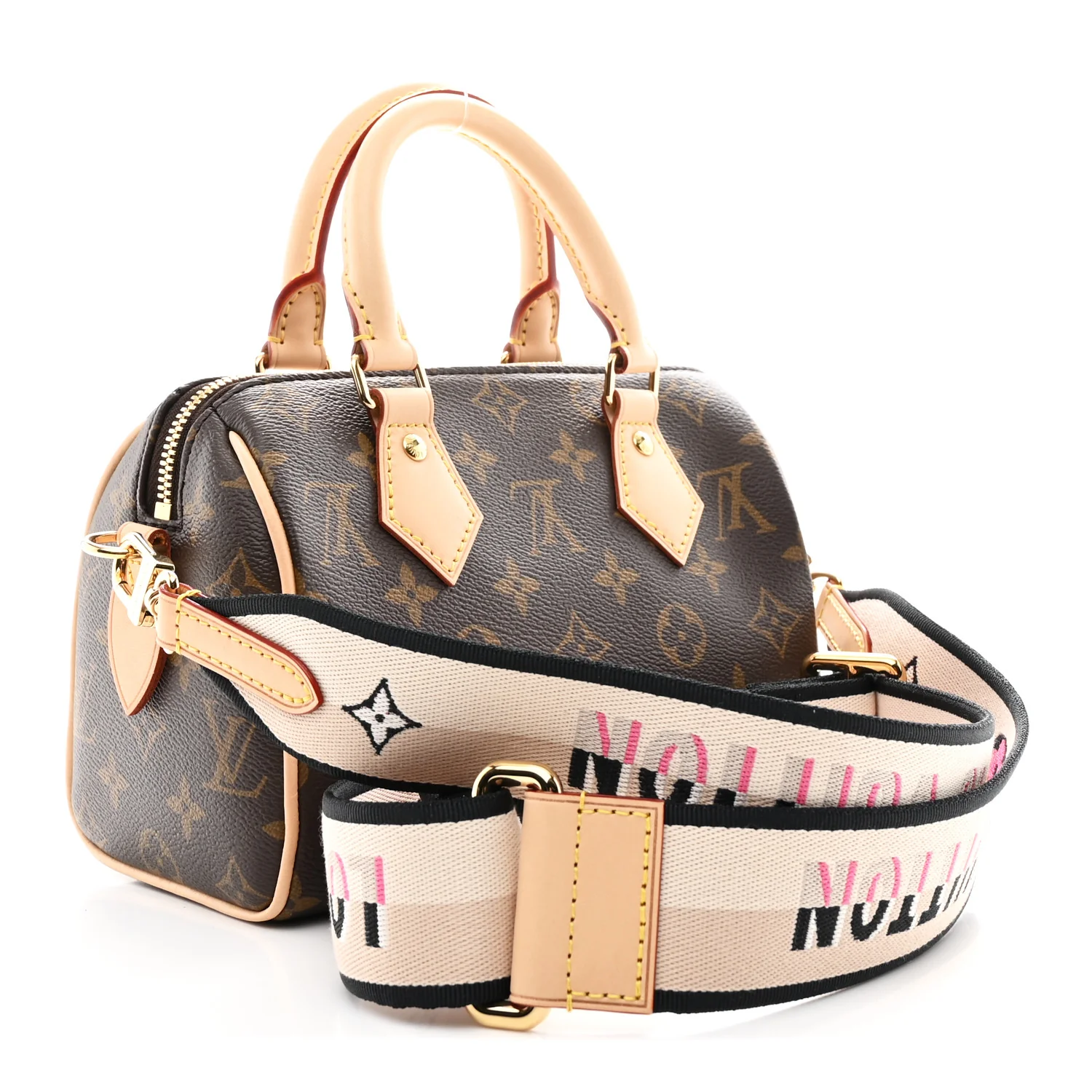 Monogram Speedy Bandouliere 20 Black - Image 3