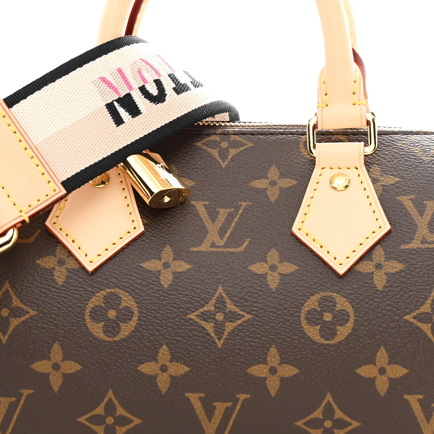 Monogram Speedy Bandouliere 20 Black - Image 7