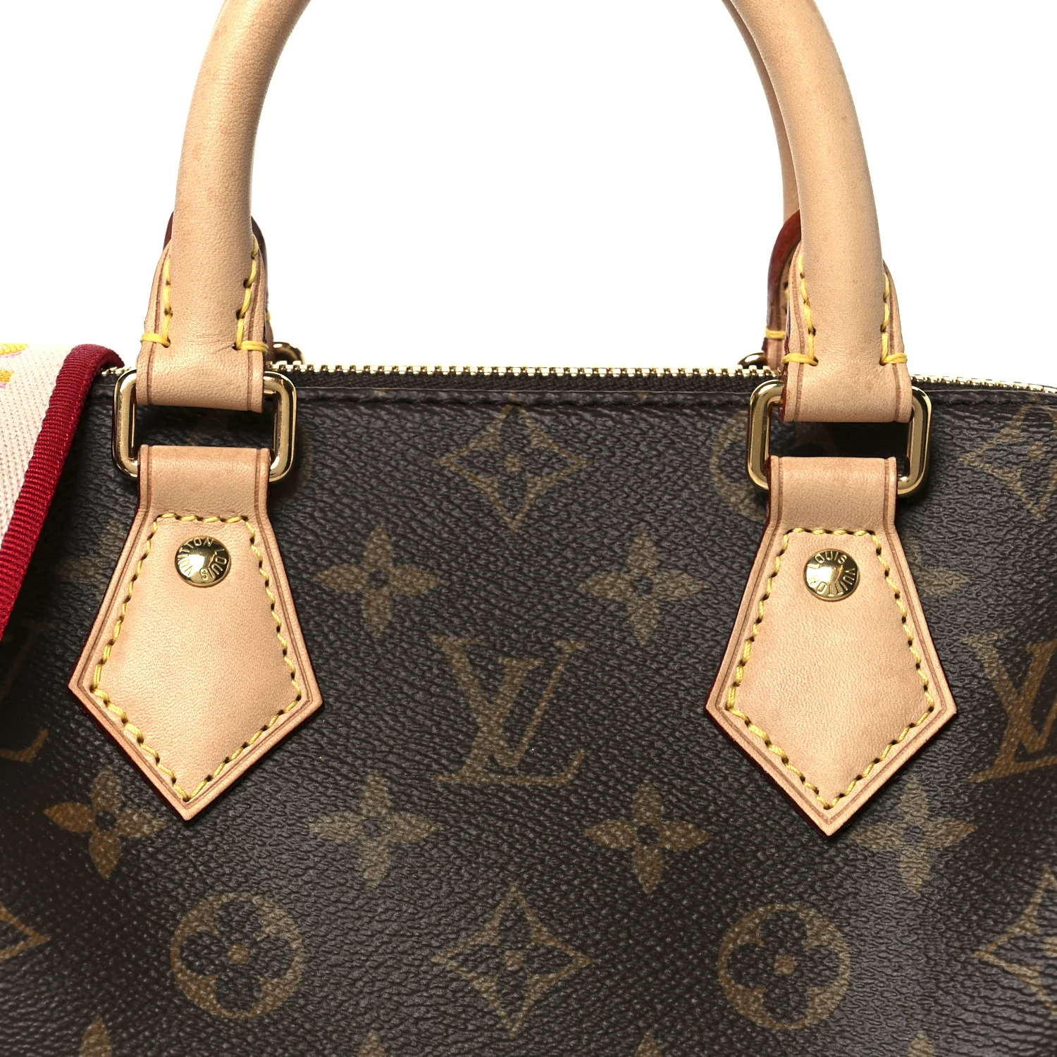 Monogram Speedy Bandouliere 20 Fuchsia - Image 9