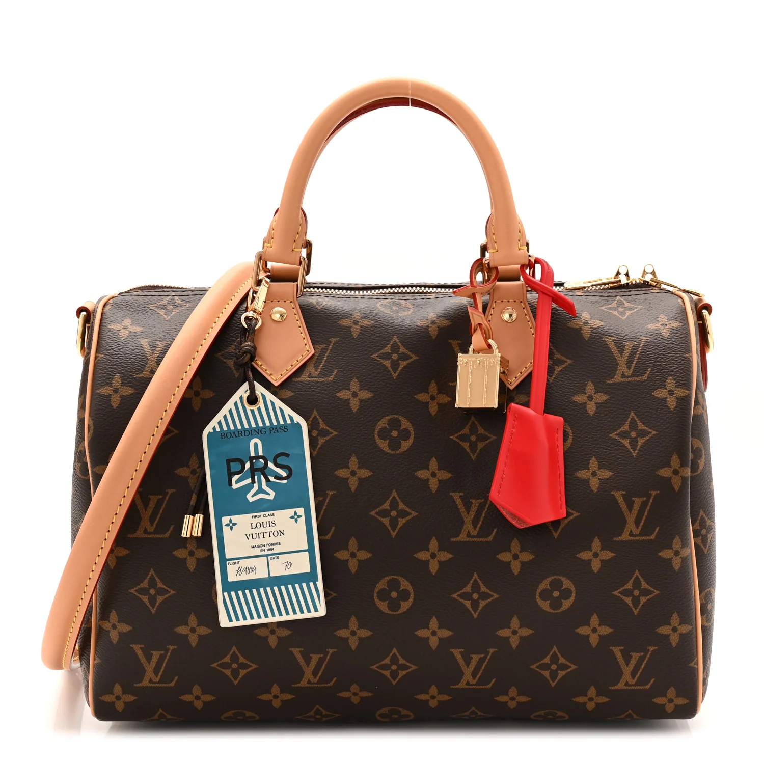 Monogram Speedy Soft 30 Crafty Red