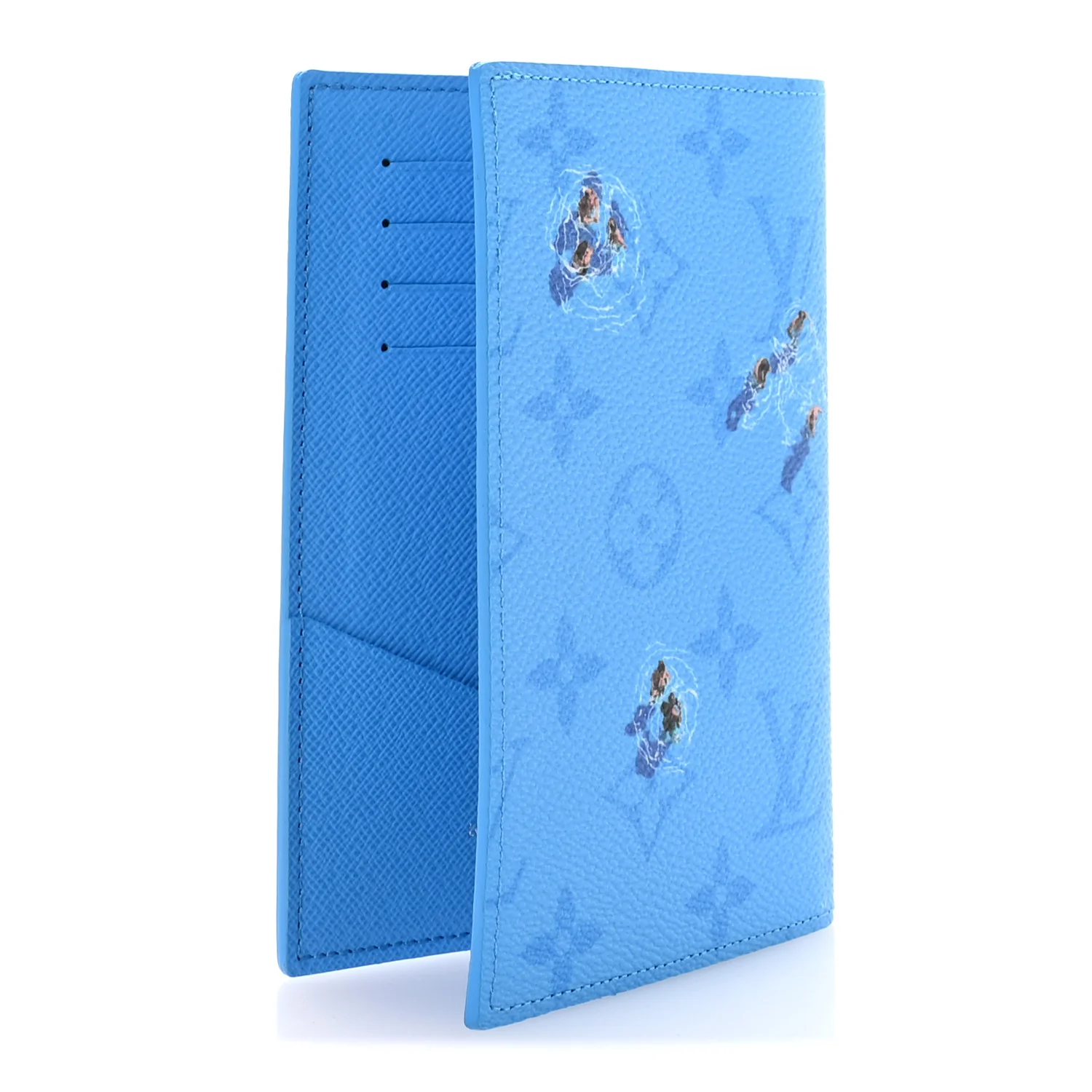 Monogram Sports Passport Cover Pool Blue - Image 3