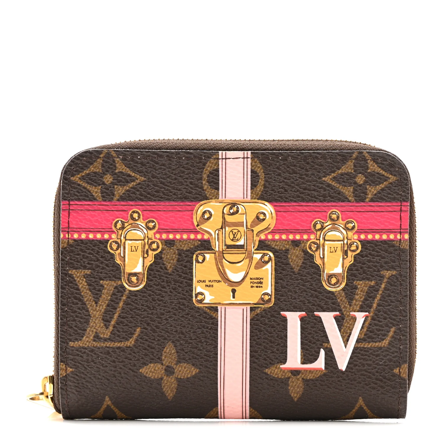 Monogram Summer Trunks Zippy Coin Purse
