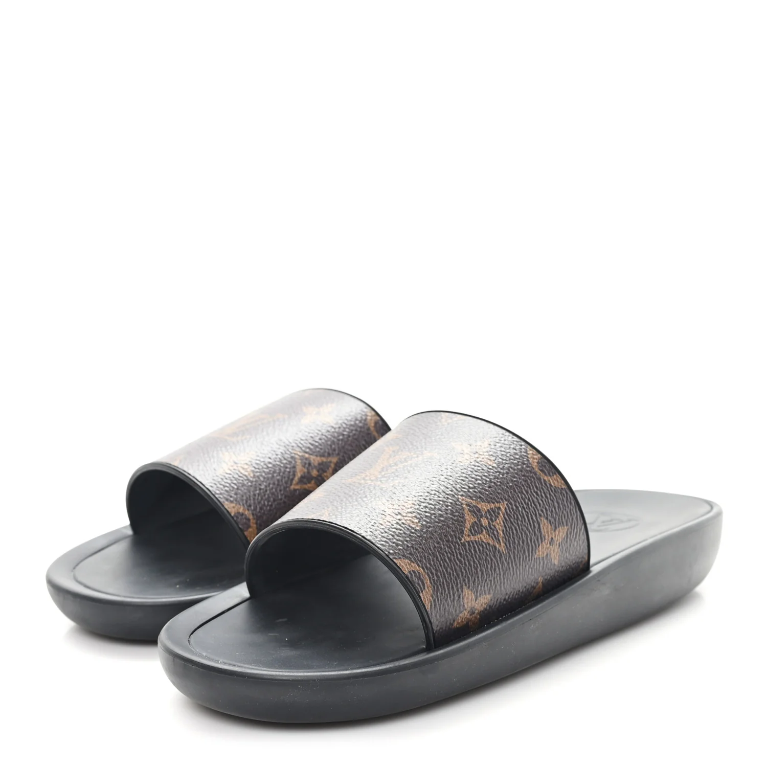 Monogram Sunbath Slide Sandals 38 - Image 4