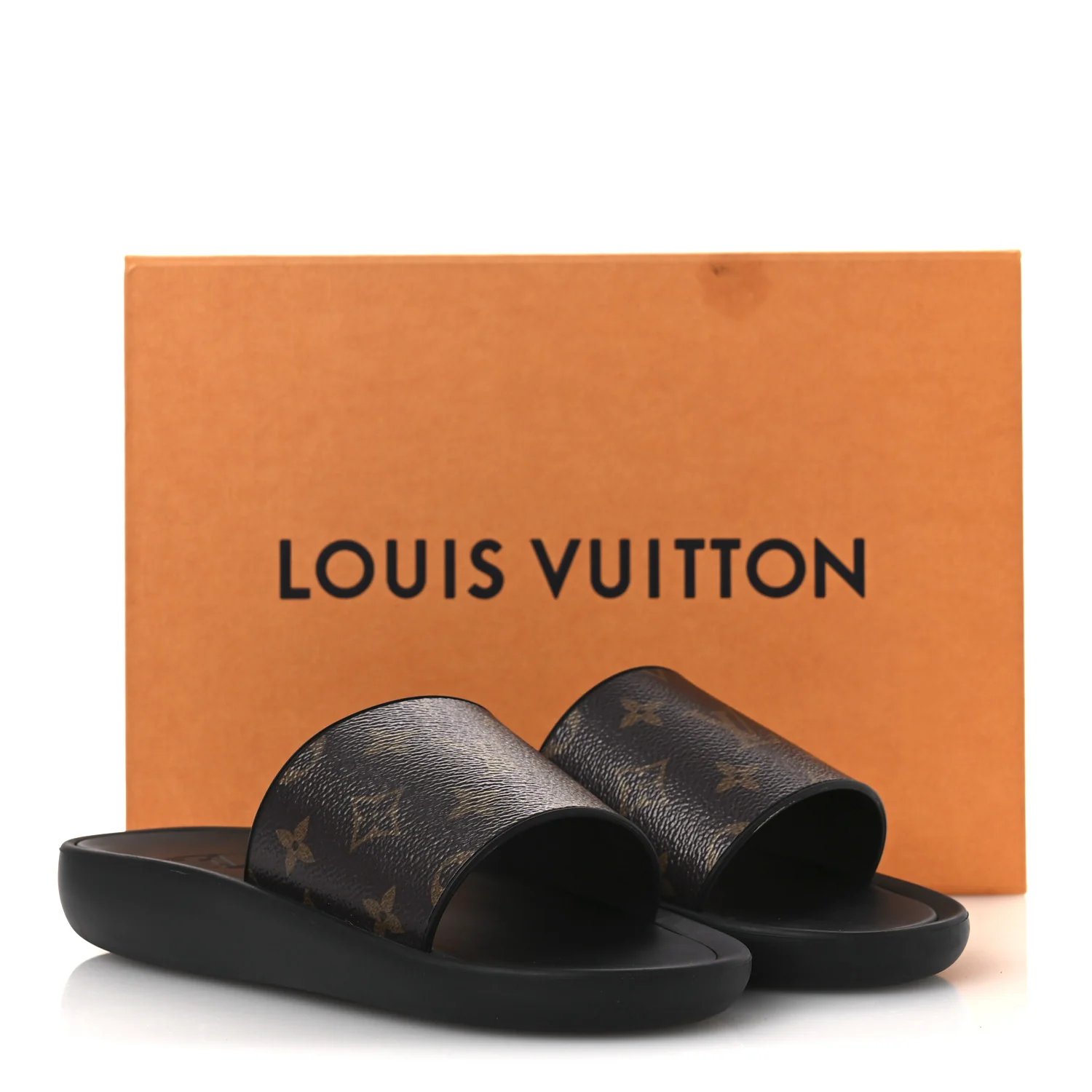 Monogram Sunbath Slide Sandals 38 - Image 11
