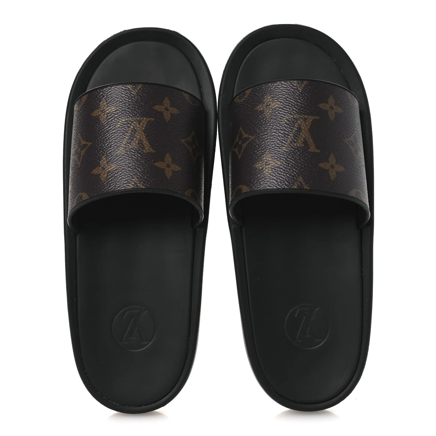 Monogram Sunbath Slide Sandals 38 - Image 2