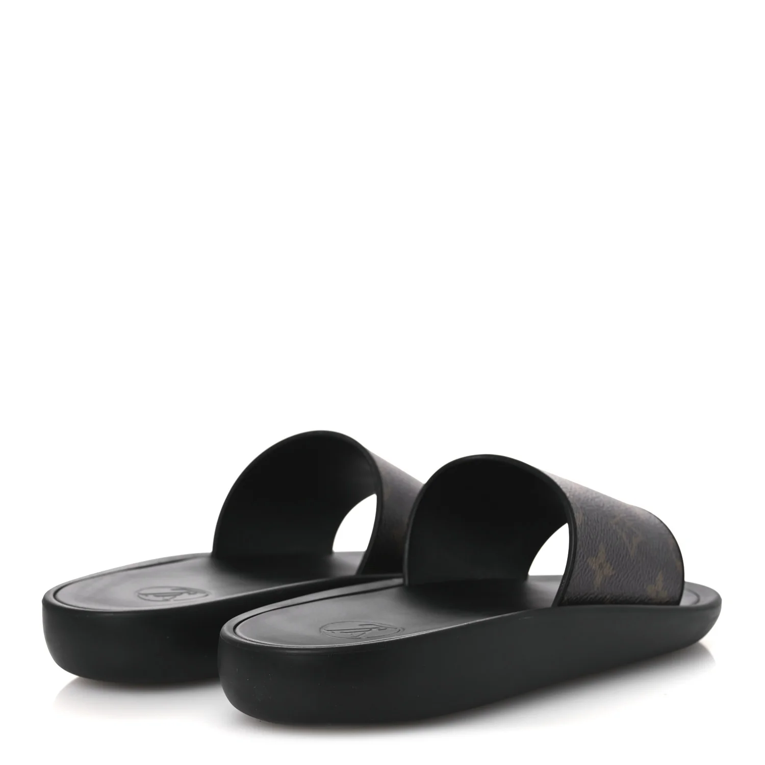 Monogram Sunbath Slide Sandals 38 - Image 5