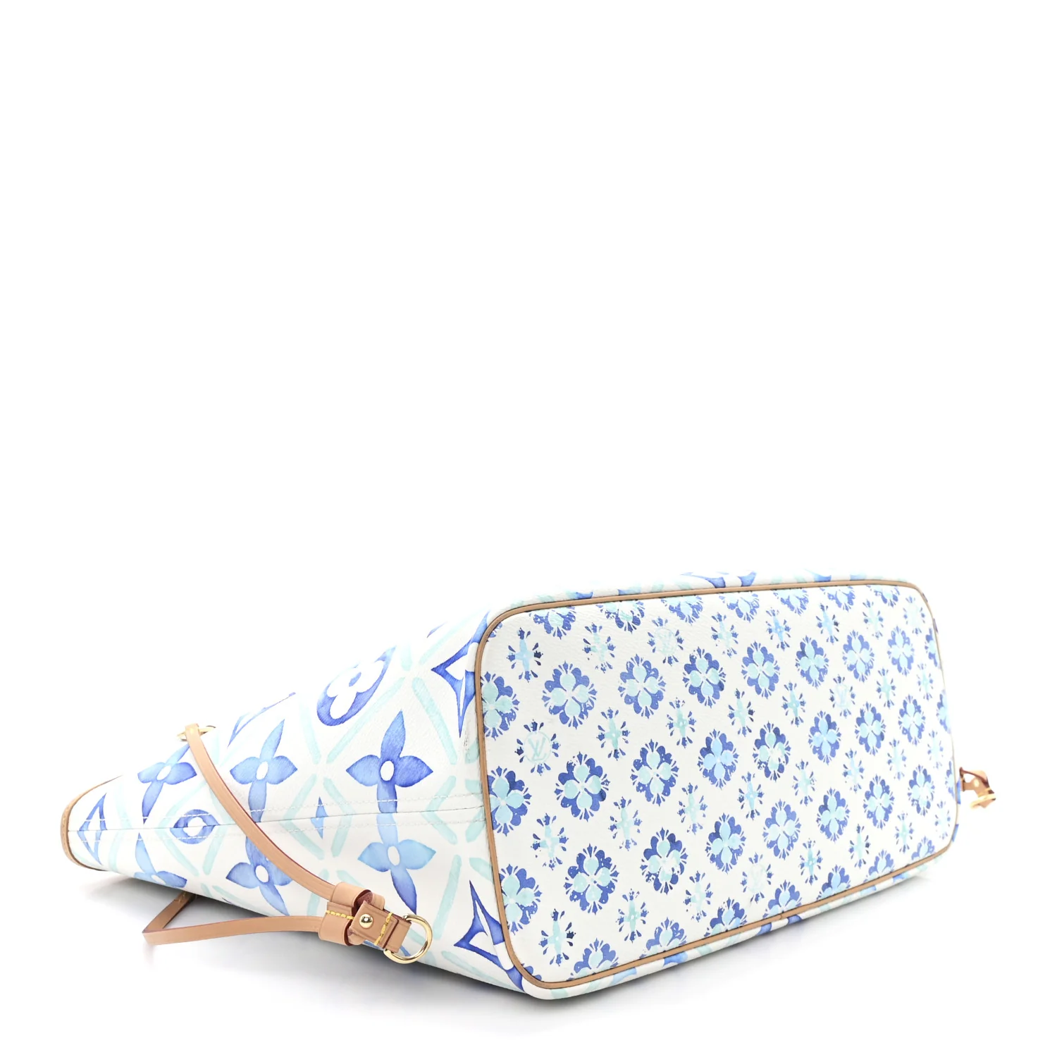 Monogram Tiles By The Pool 2.0 Neverfull MM Lagoon Blue - Image 5