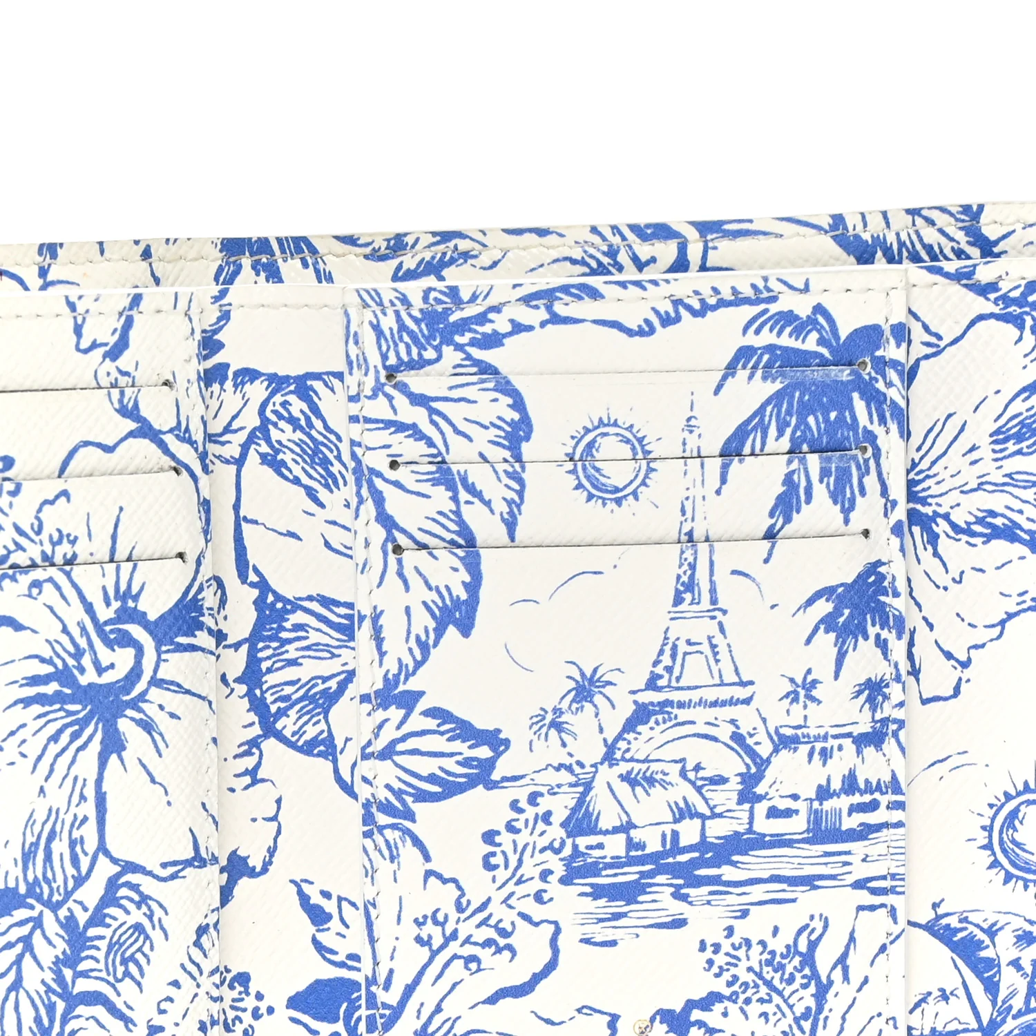 Monogram Tiles By The Pool Victorine Wallet Lagoon Blue - Image 5