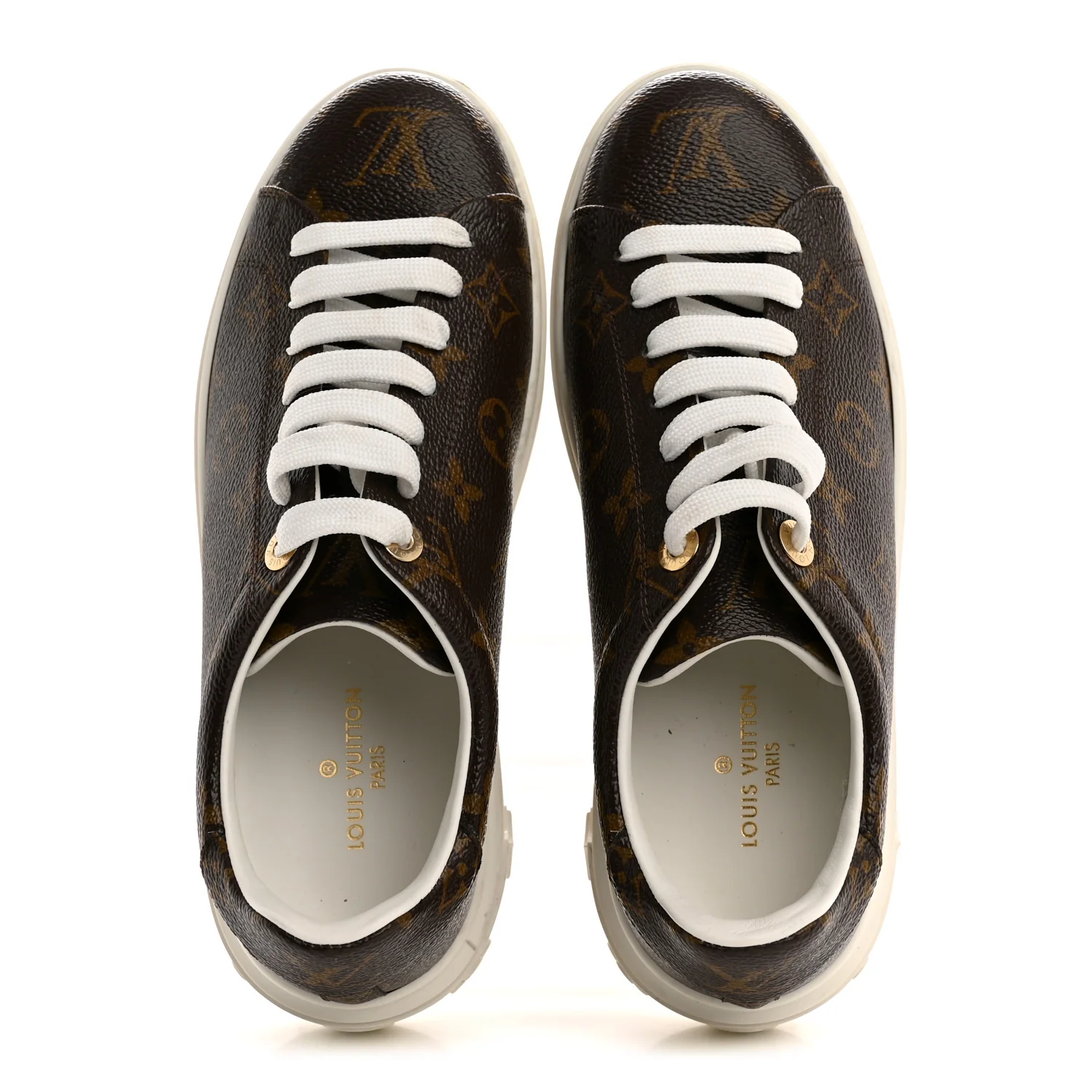 Monogram Time Out Sneakers 38 - Image 2