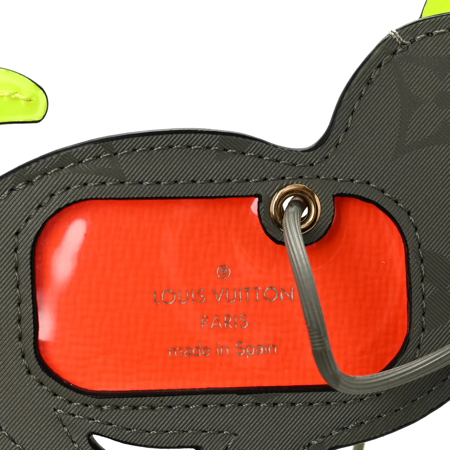 Monogram Titanium Dog Name Tag - Image 3