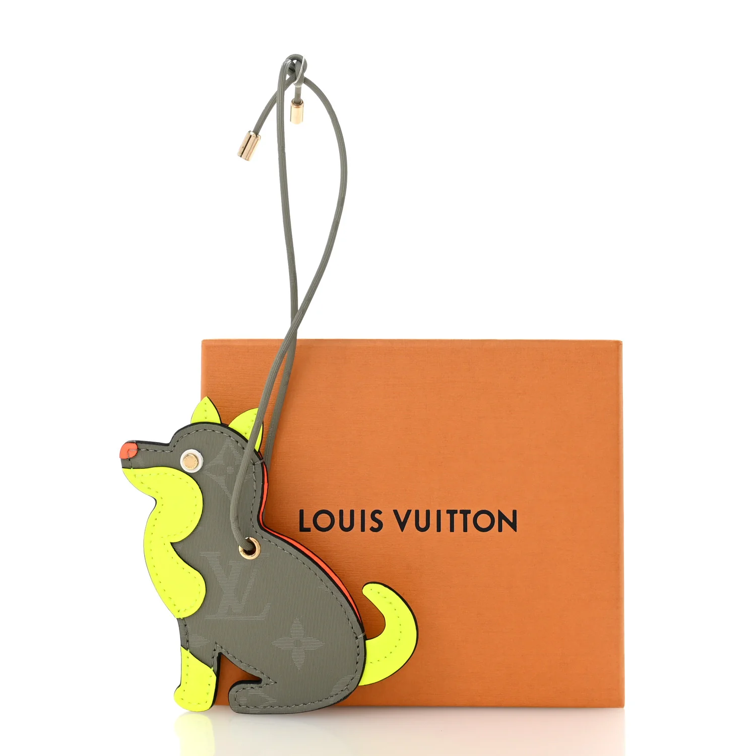 Monogram Titanium Dog Name Tag - Image 4