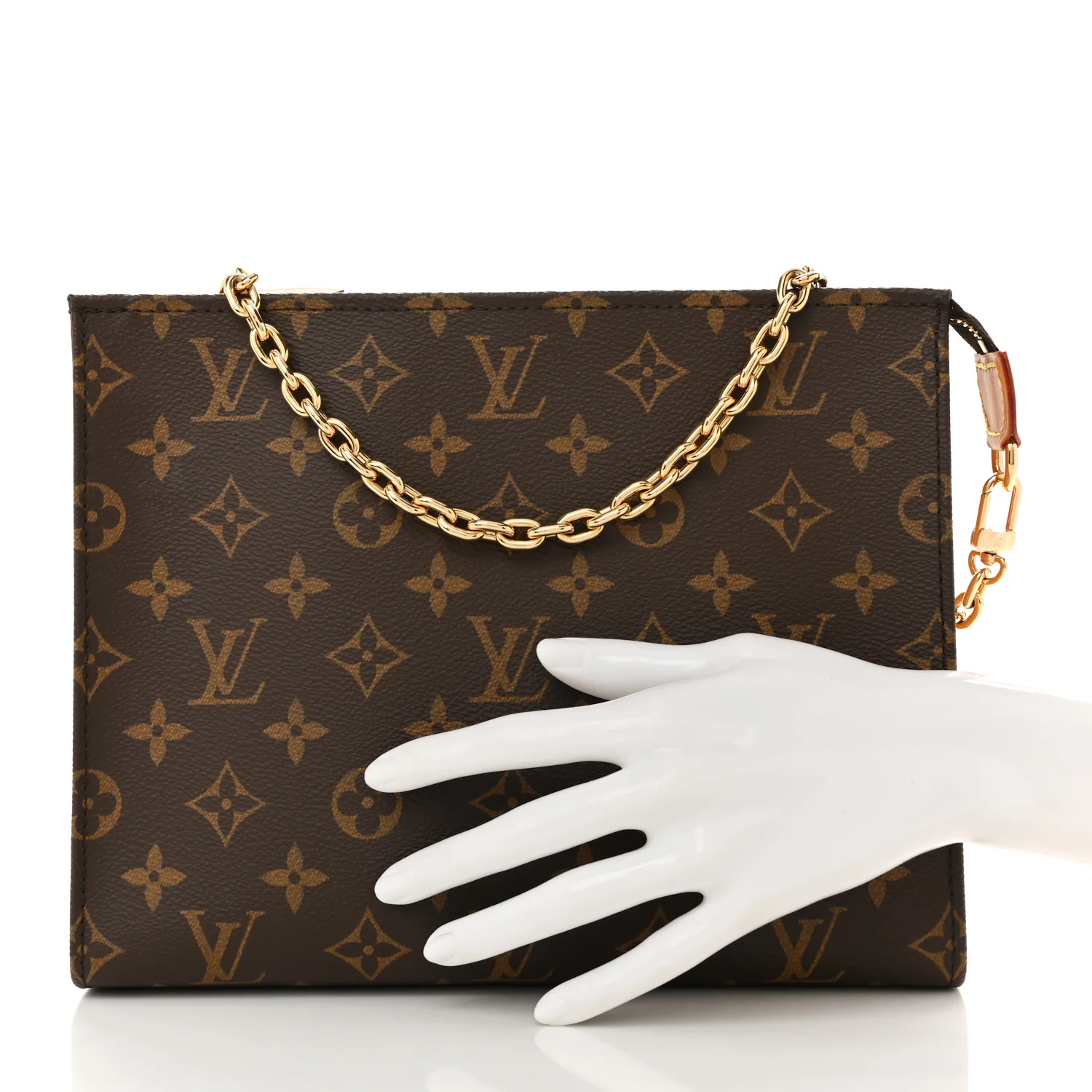 Monogram Toiletry Pouch On Chain - Image 2
