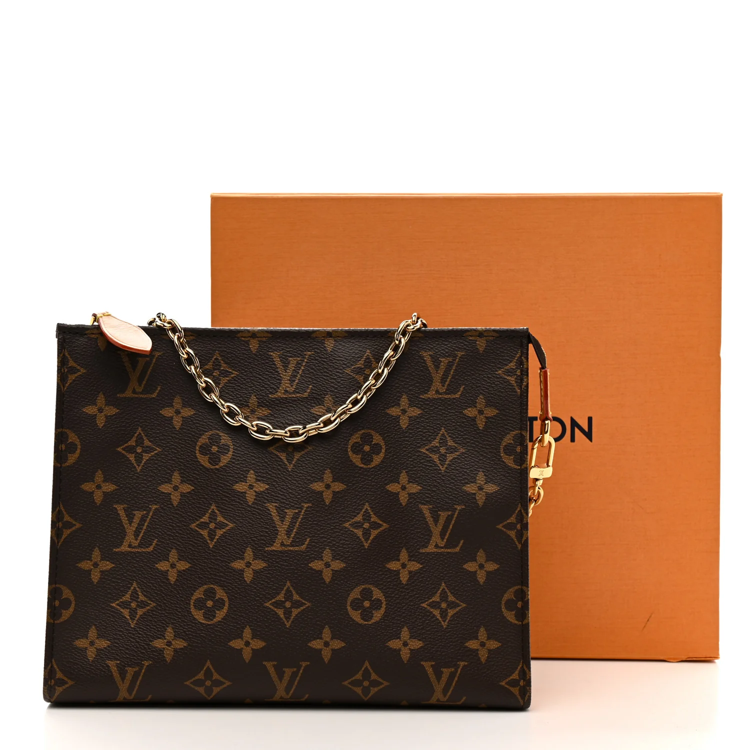 Monogram Toiletry Pouch On Chain - Image 8