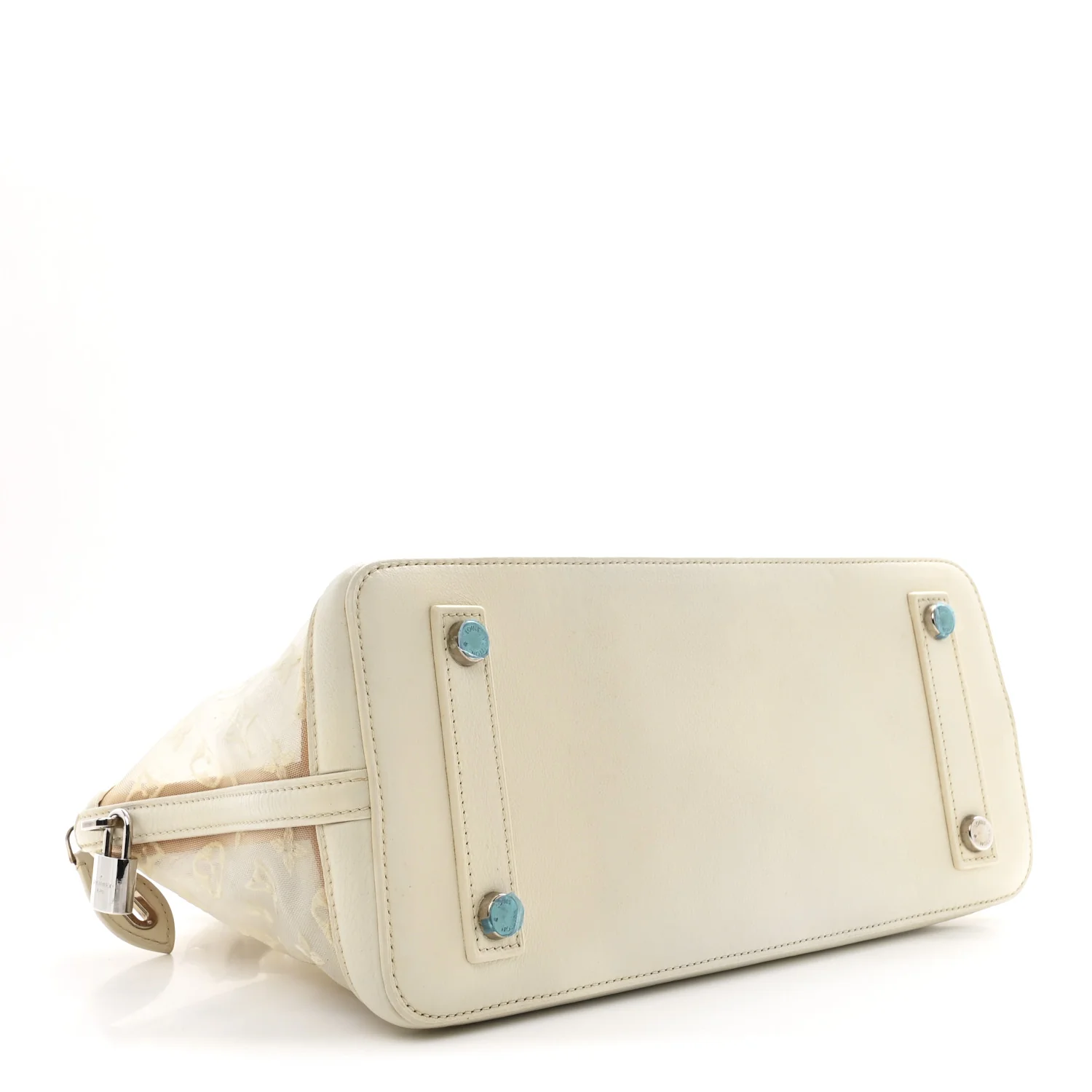 Monogram Transparence Lockit East-West White - Image 4