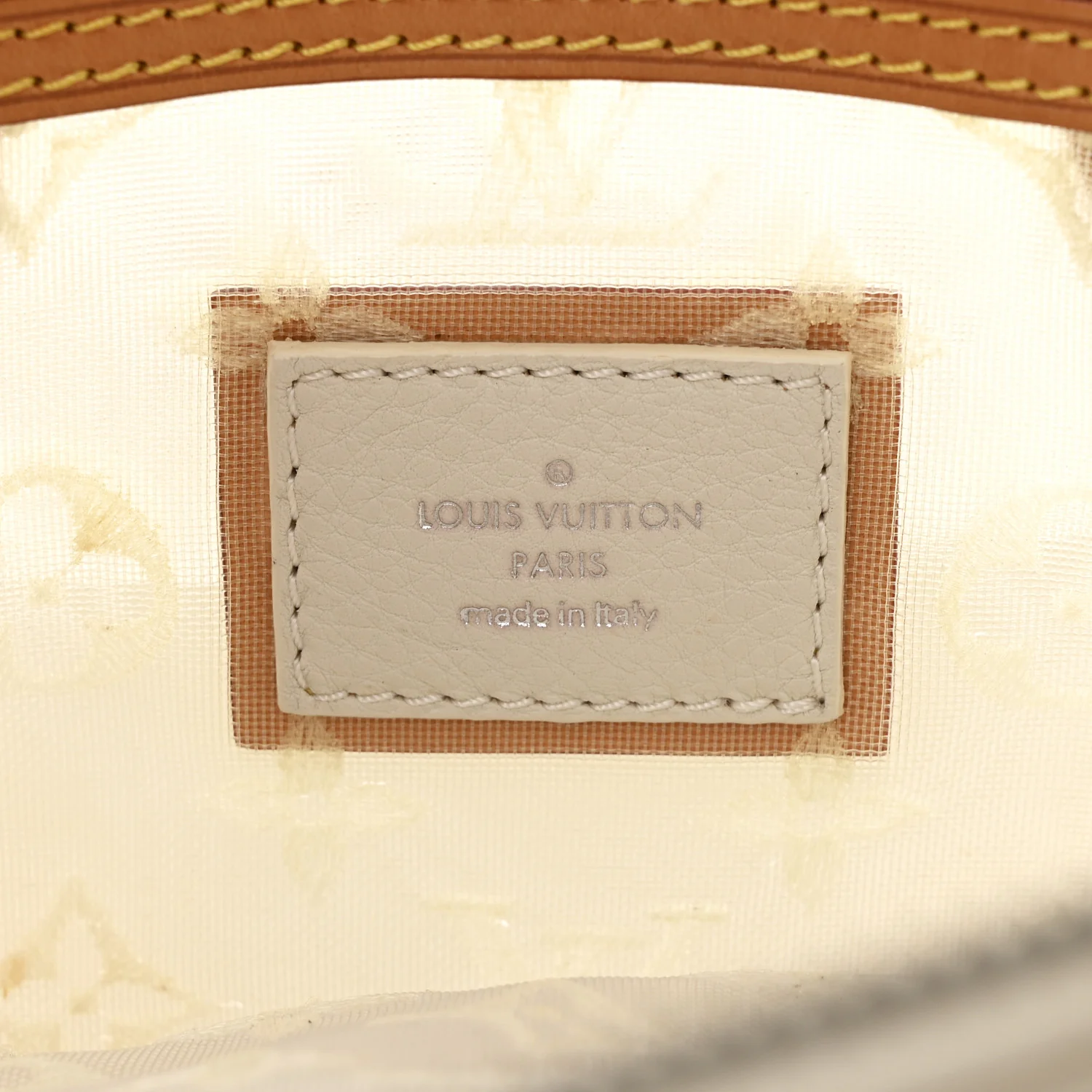 Monogram Transparence Lockit East-West White - Image 6