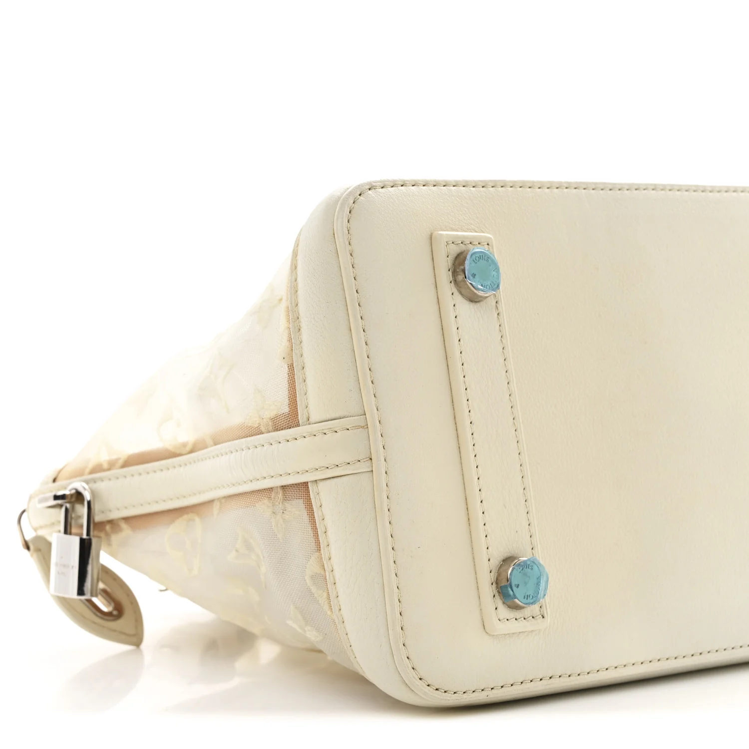 Monogram Transparence Lockit East-West White - Image 9