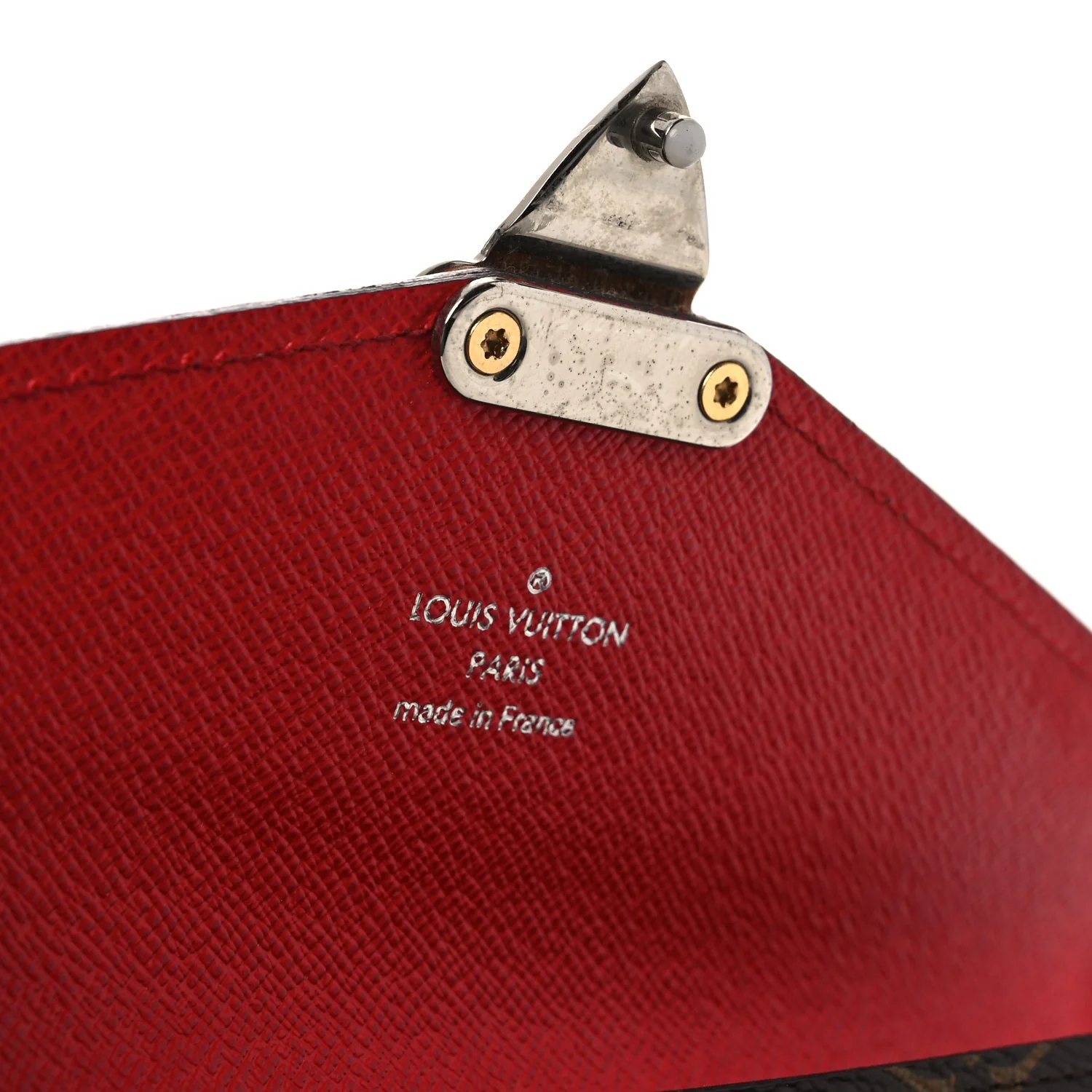 Monogram Tribal Mask Sarah Wallet Rouge - Image 10
