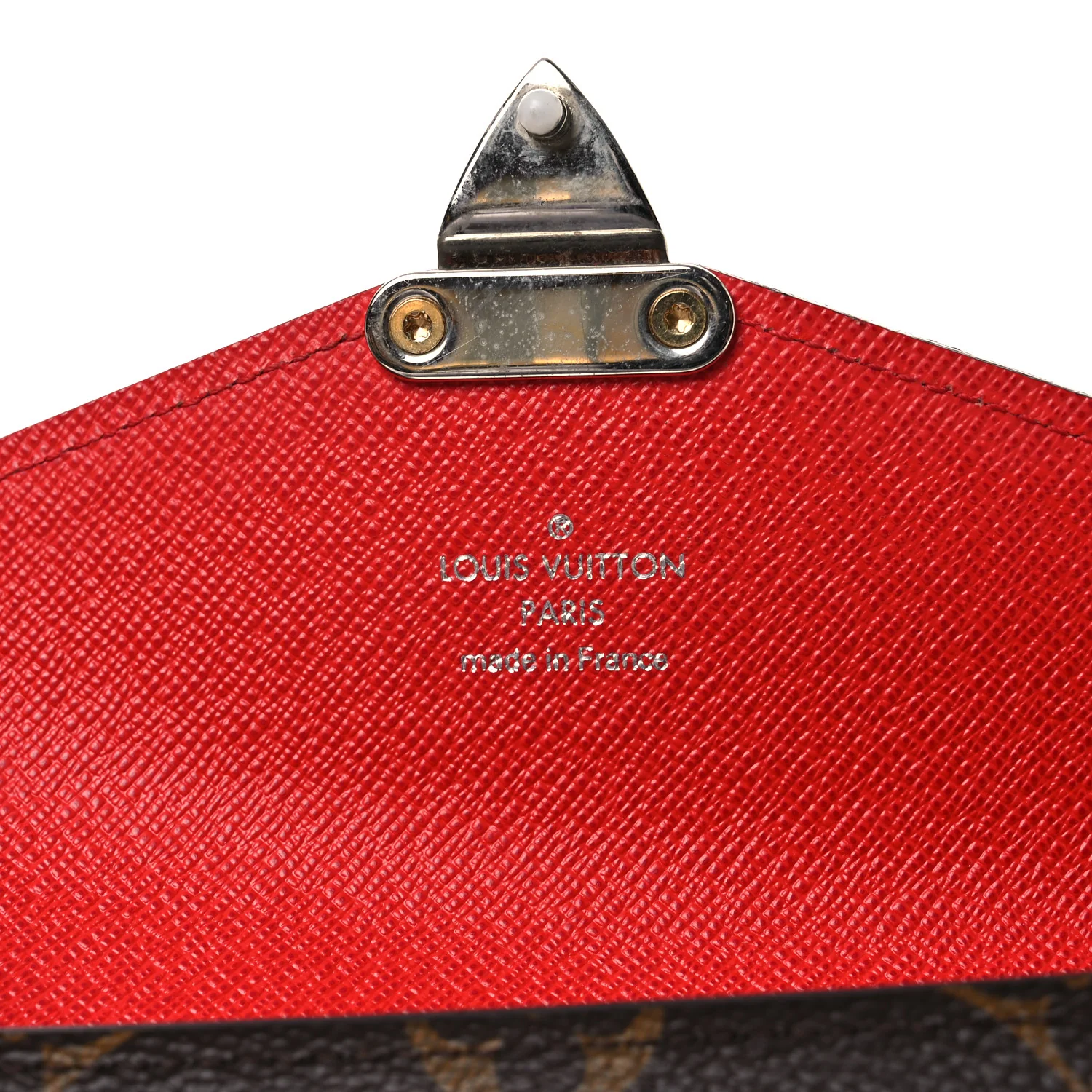 Monogram Tribal Mask Sarah Wallet Rouge - Image 6