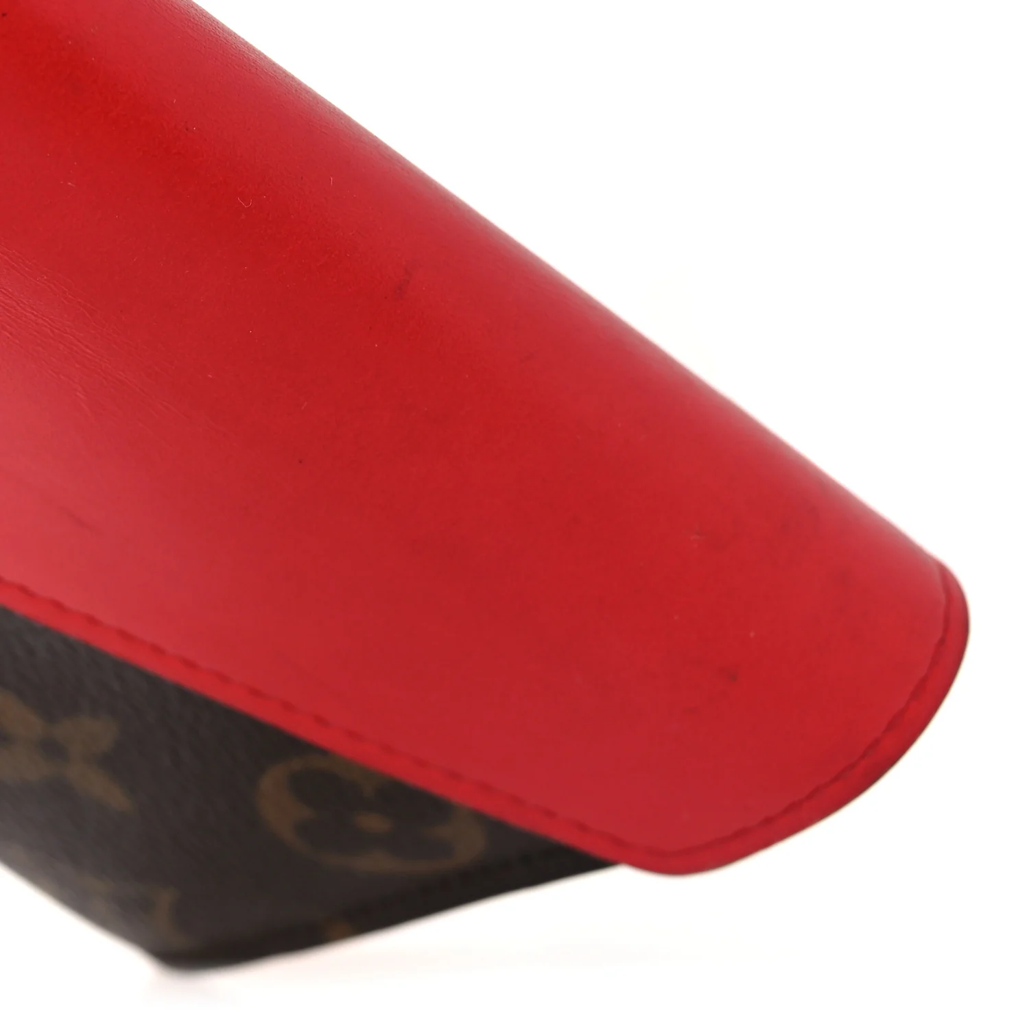 Monogram Tribal Mask Sarah Wallet Rouge - Image 9