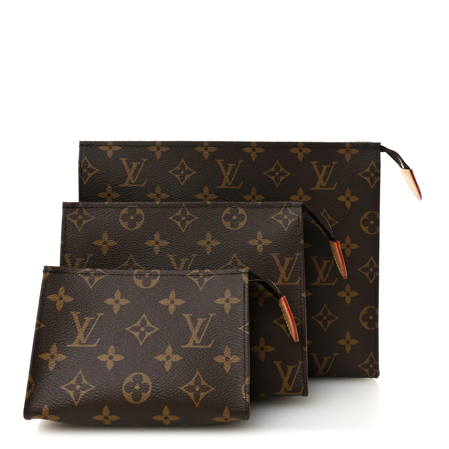 Monogram Trio Toilet Pouch Set - Image 2