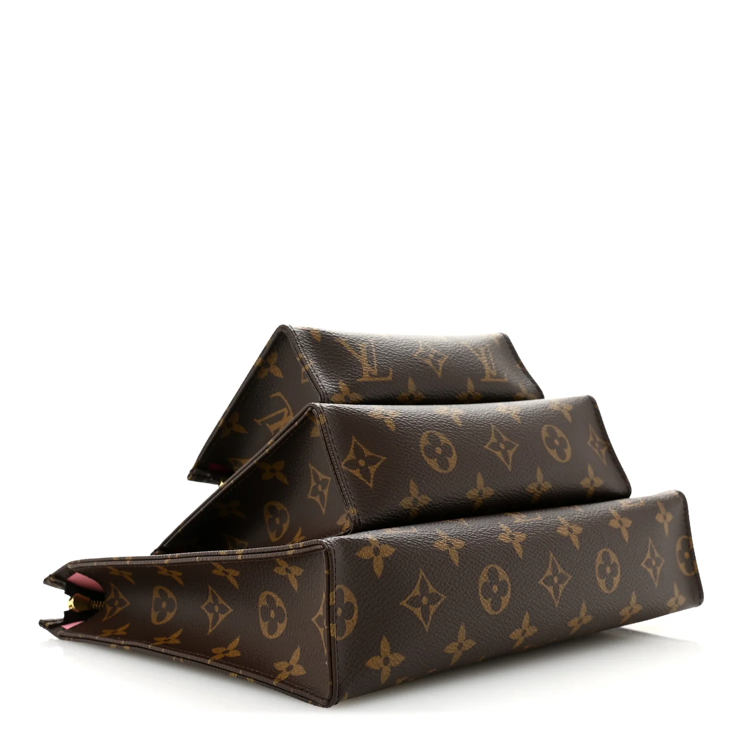 Monogram Trio Toilet Pouch Set - Image 5
