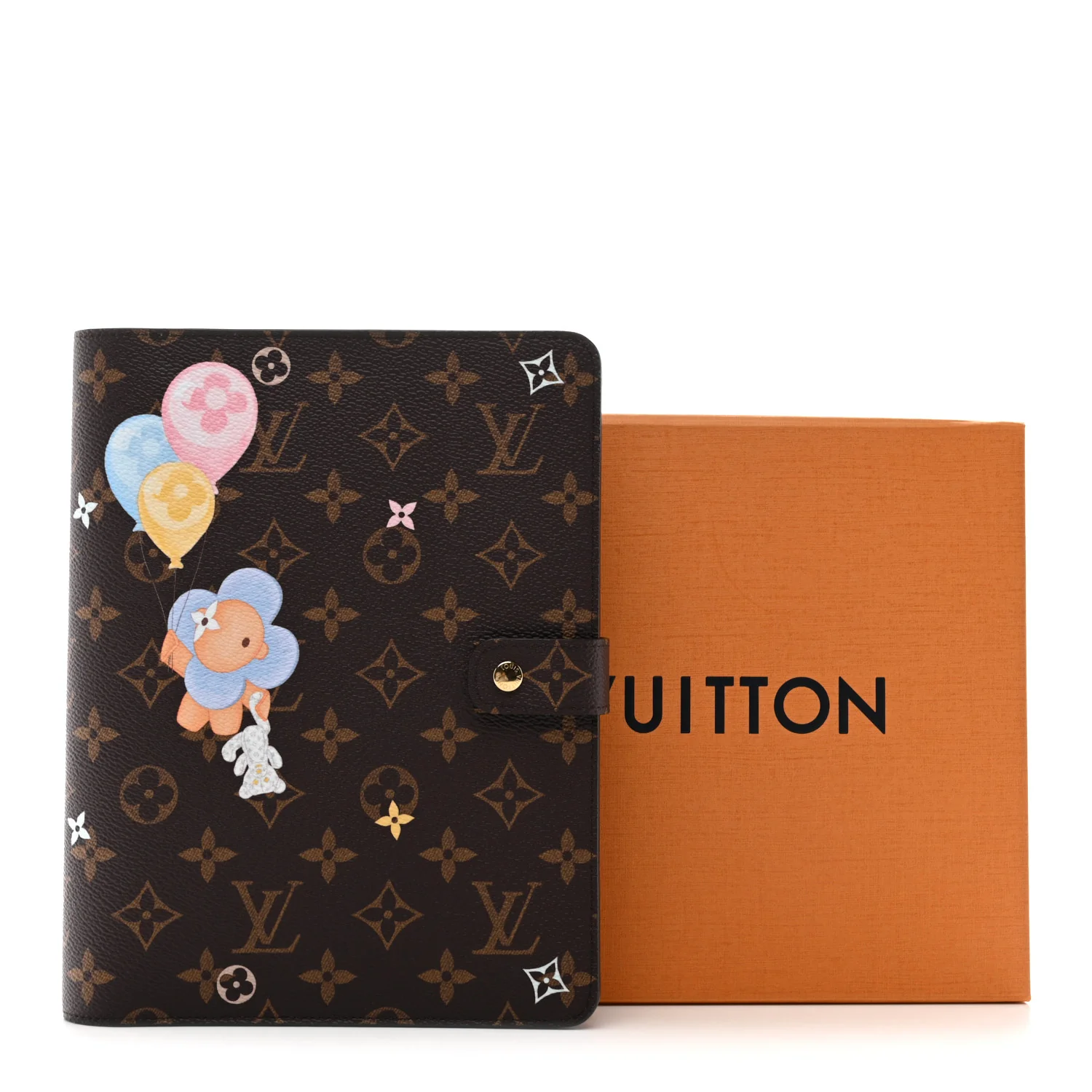 Monogram Triplets Desk Agenda Cover MM - Image 7