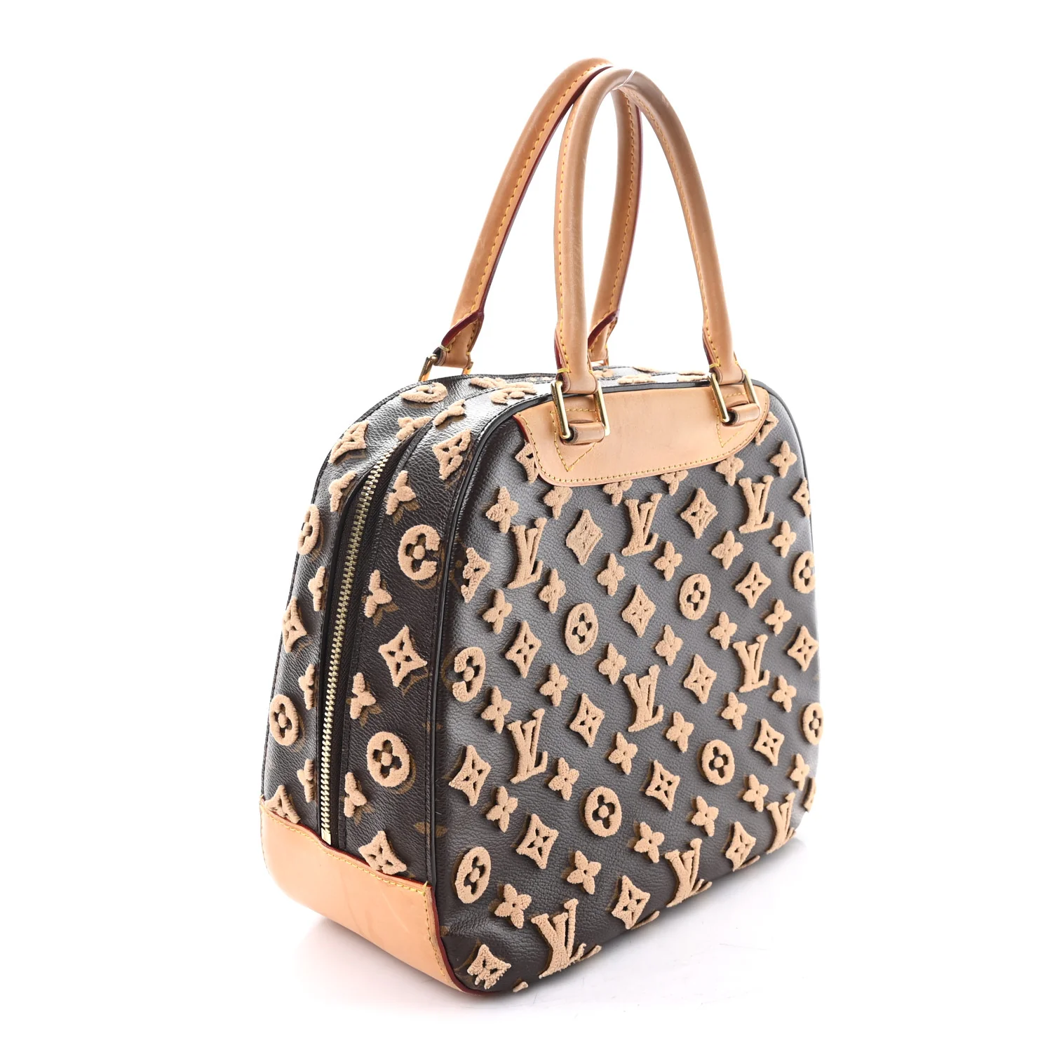 Monogram Tuffetage Deauville Cube Caramel - Image 3