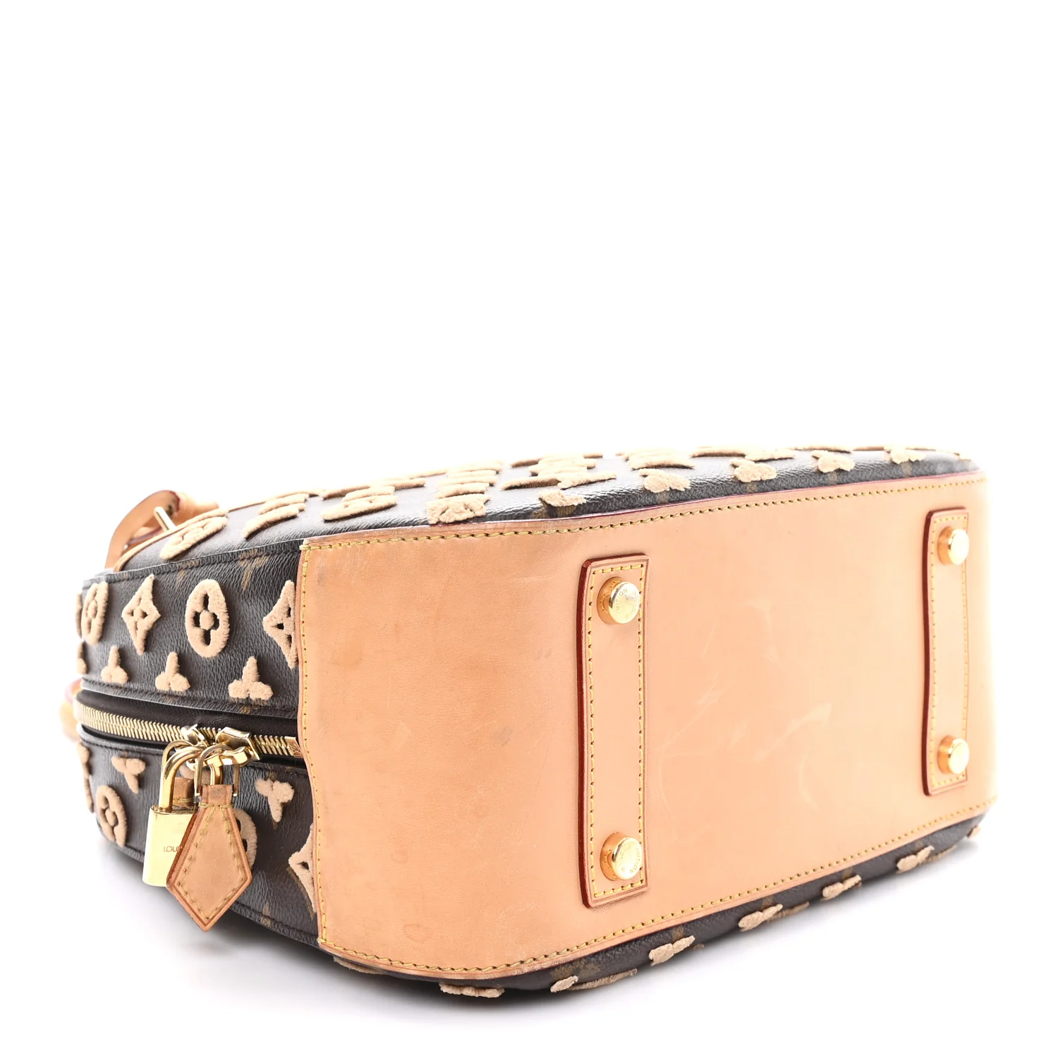 Monogram Tuffetage Deauville Cube Caramel - Image 4