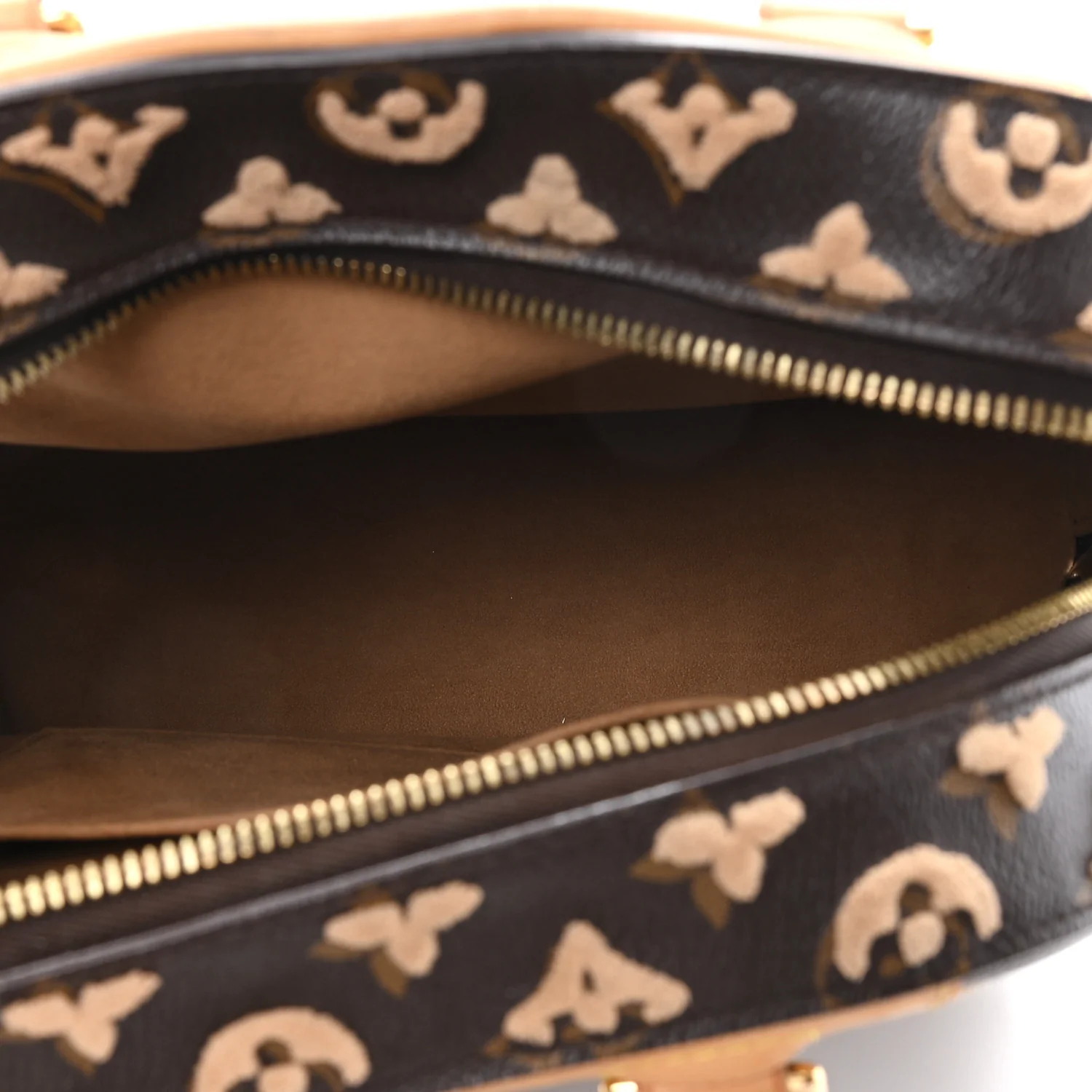 Monogram Tuffetage Deauville Cube Caramel - Image 5