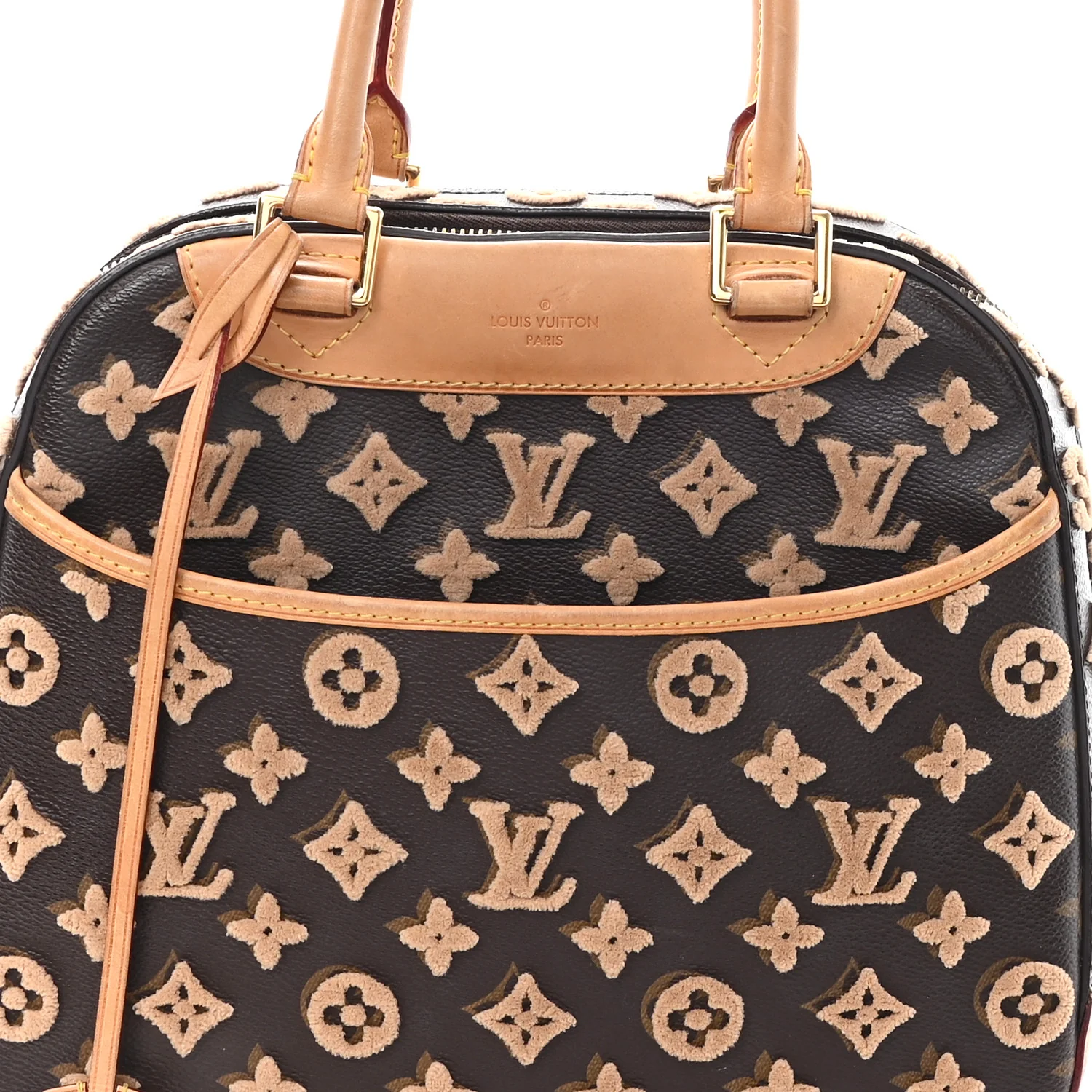 Monogram Tuffetage Deauville Cube Caramel - Image 7