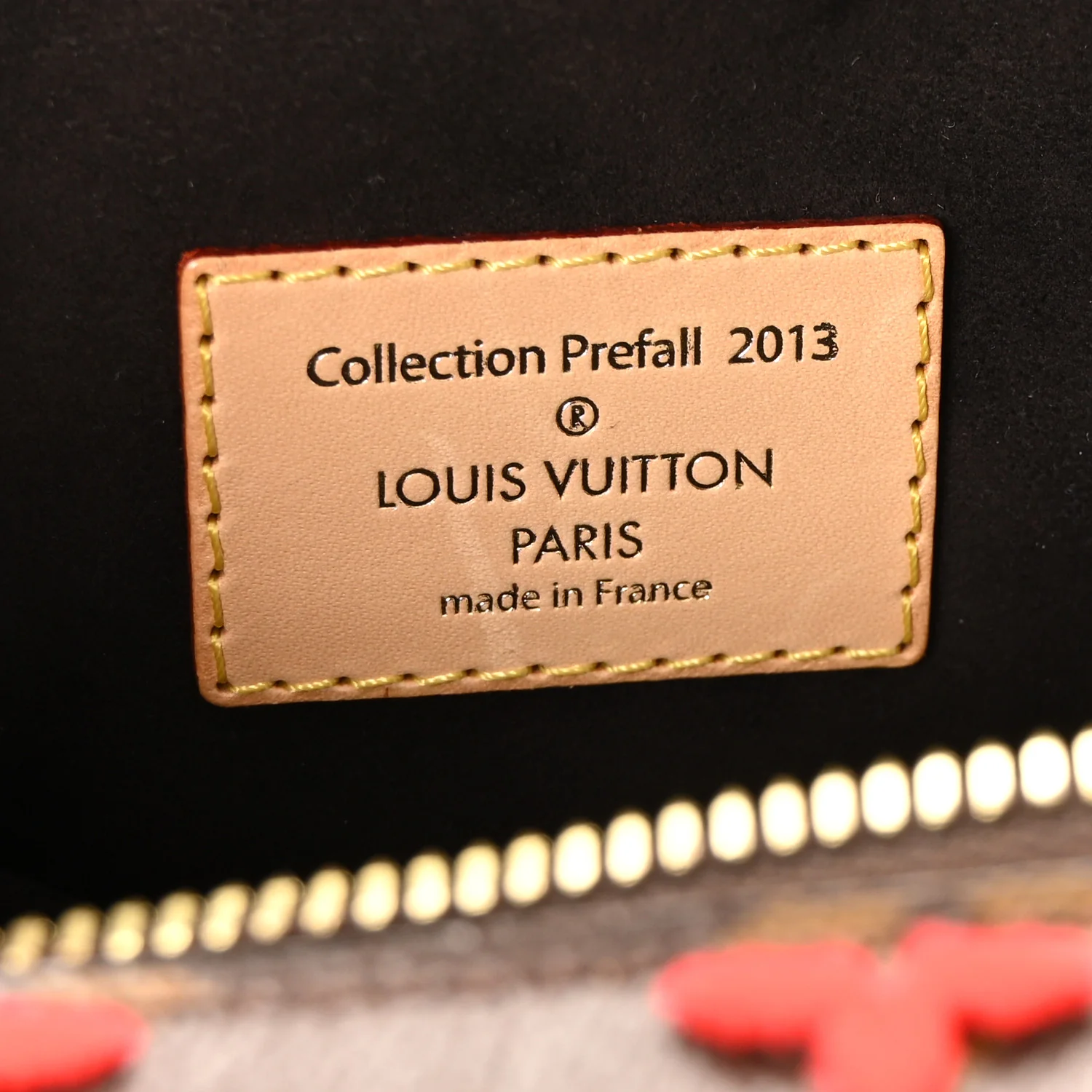 Monogram Tuffetage Deauville Cube Red - Image 10