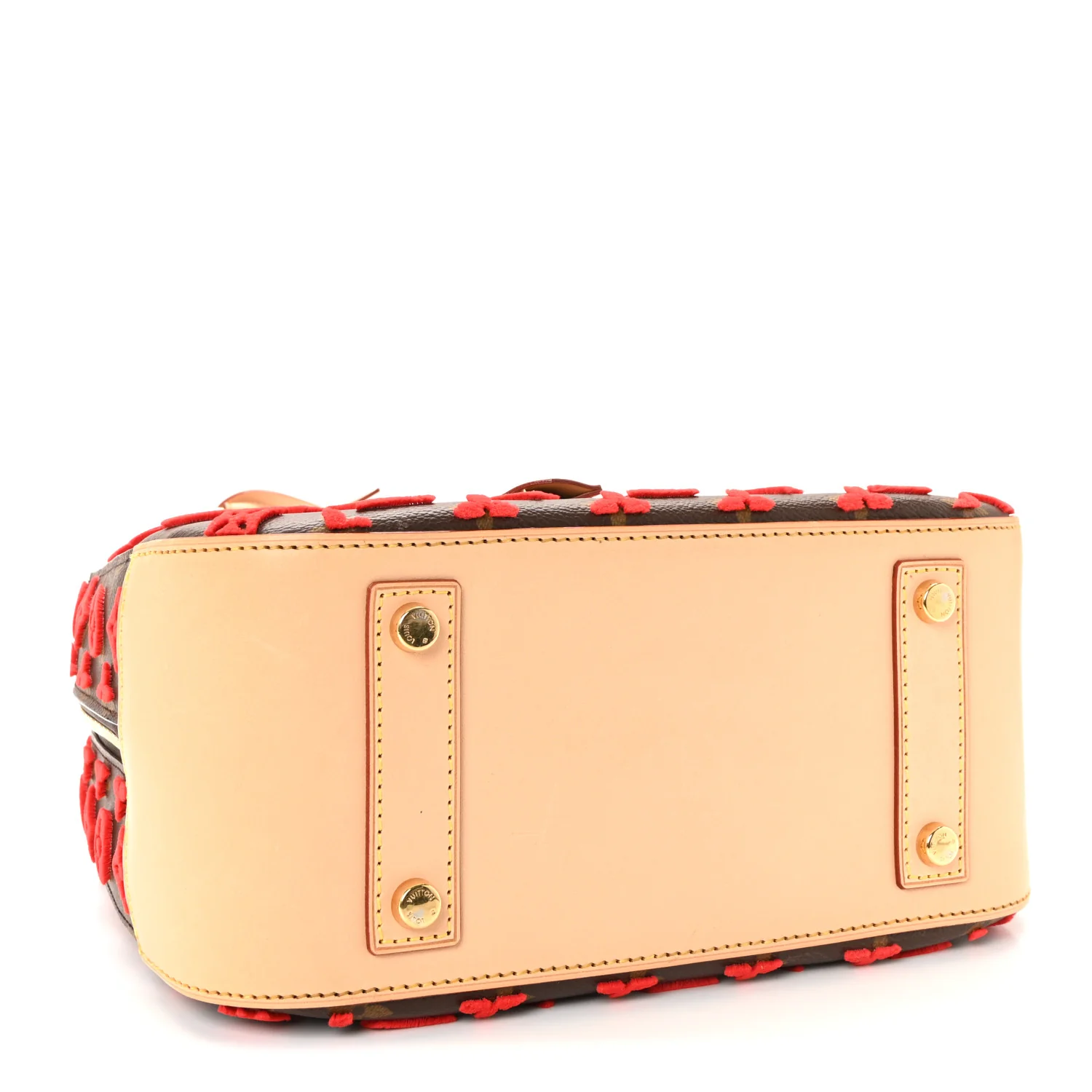 Monogram Tuffetage Deauville Cube Red - Image 7