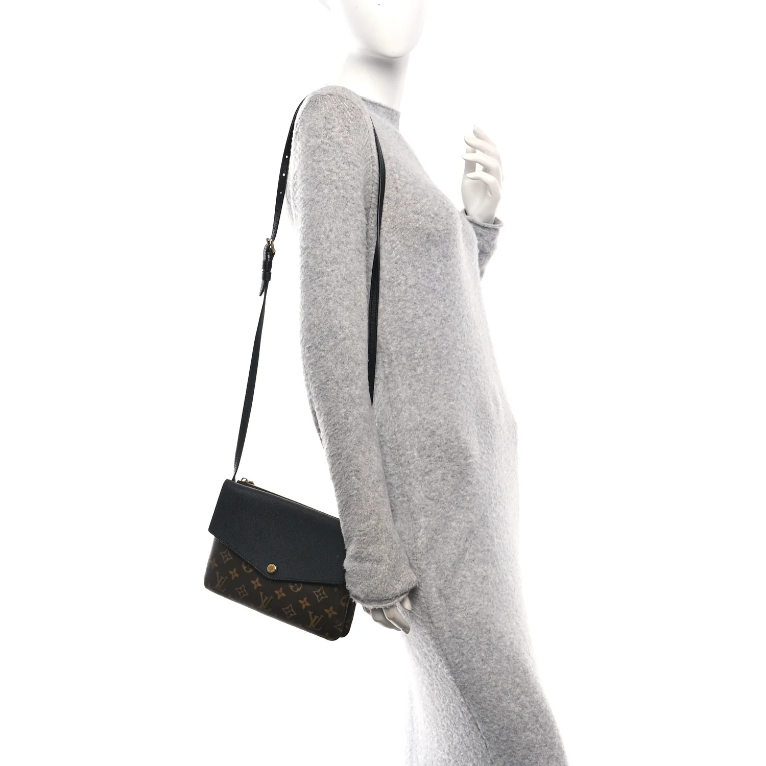Monogram Twice Pochette Black - Image 2