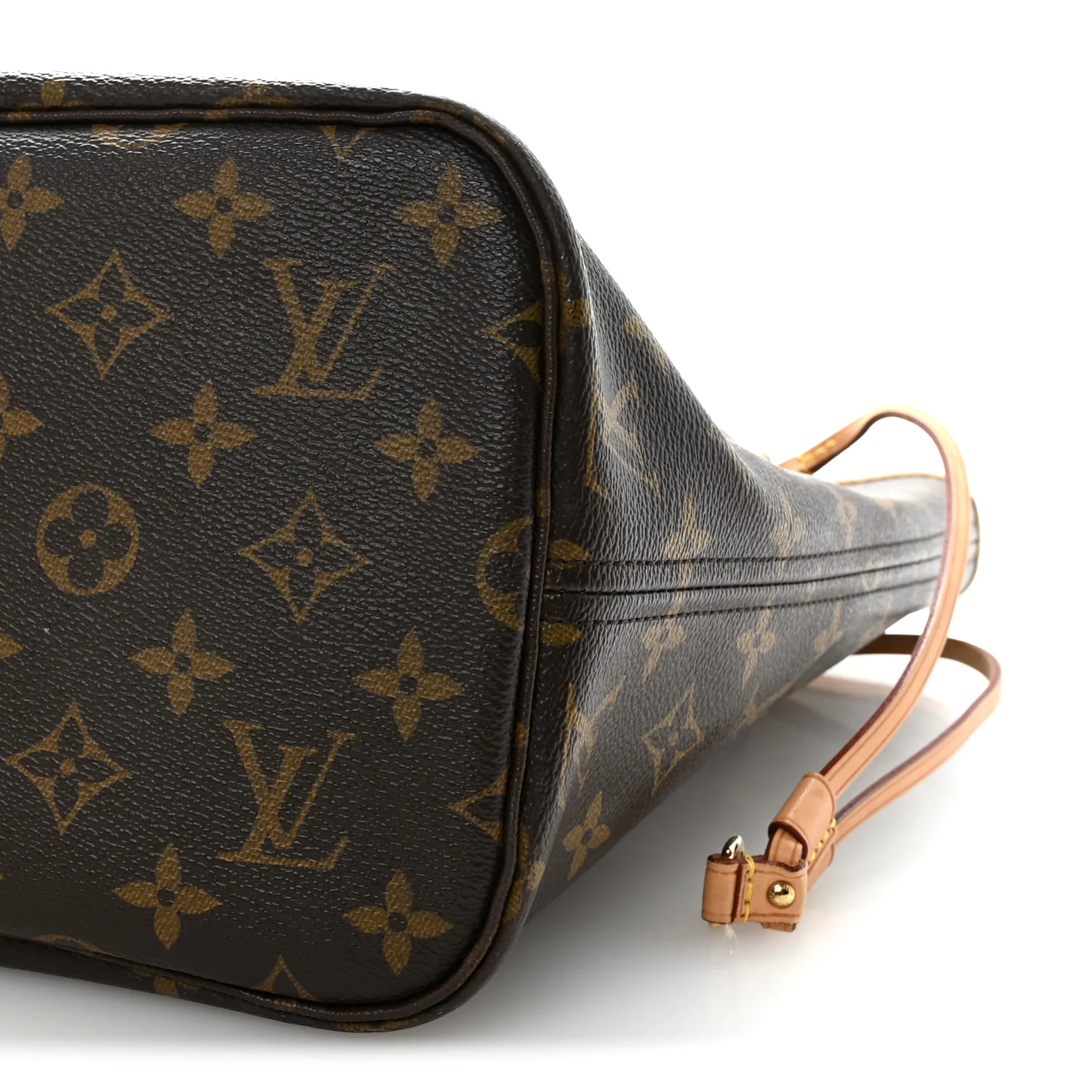 Monogram V Neverfull MM Turquoise - Image 9