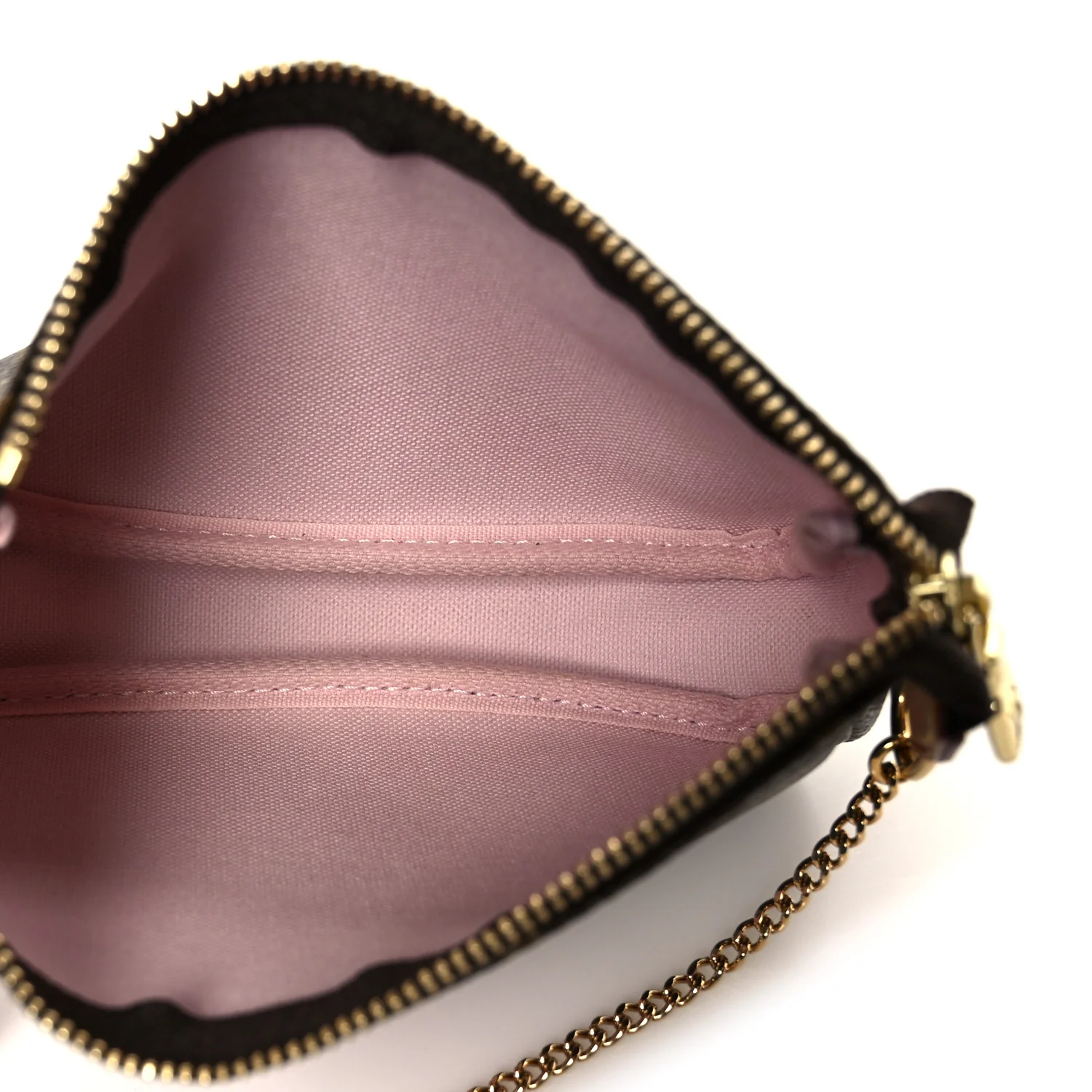 Monogram V Saint Tropez Mini Pochette Accessories Rose Ballerine - Image 5