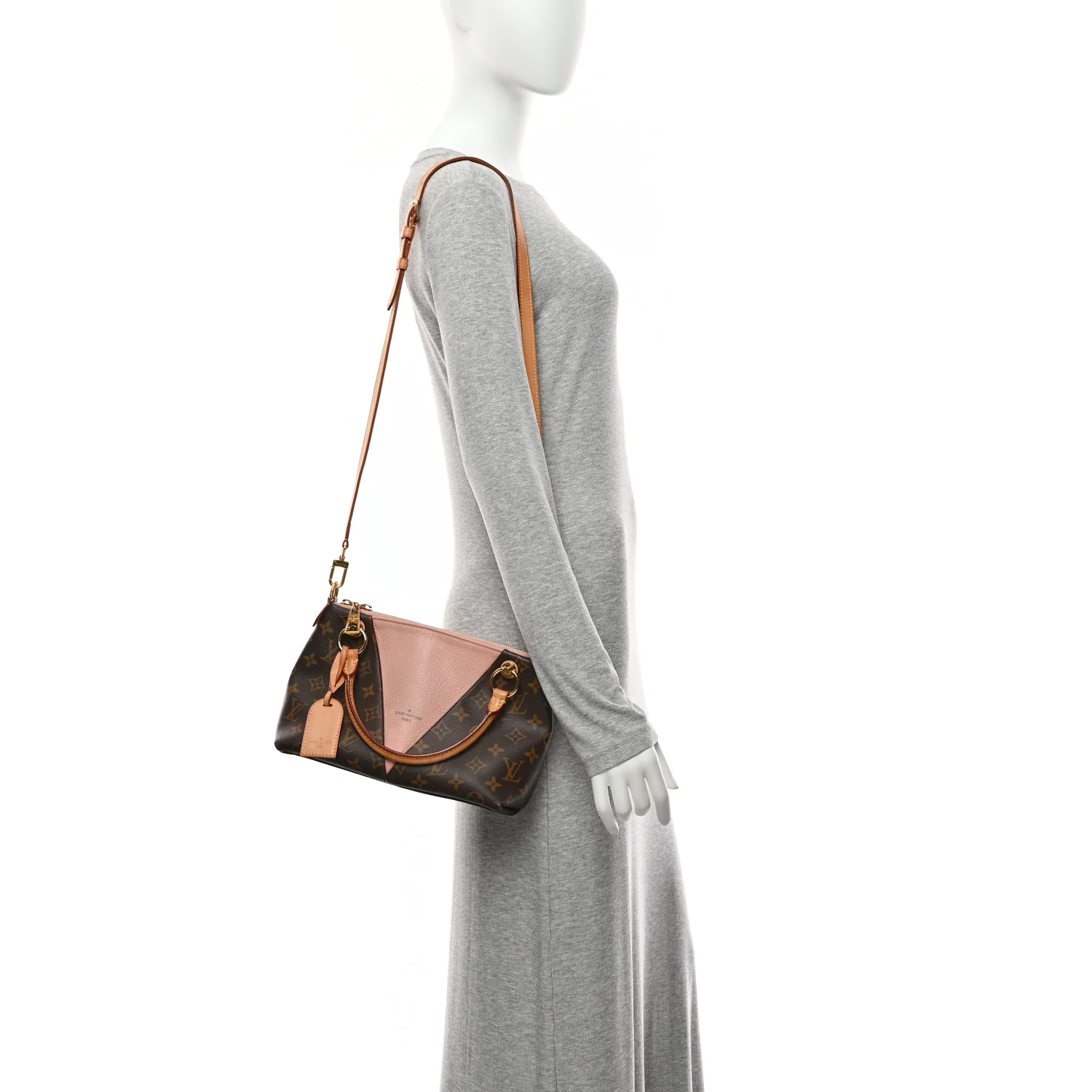 Monogram V Tote BB Rose Poudre - Image 2